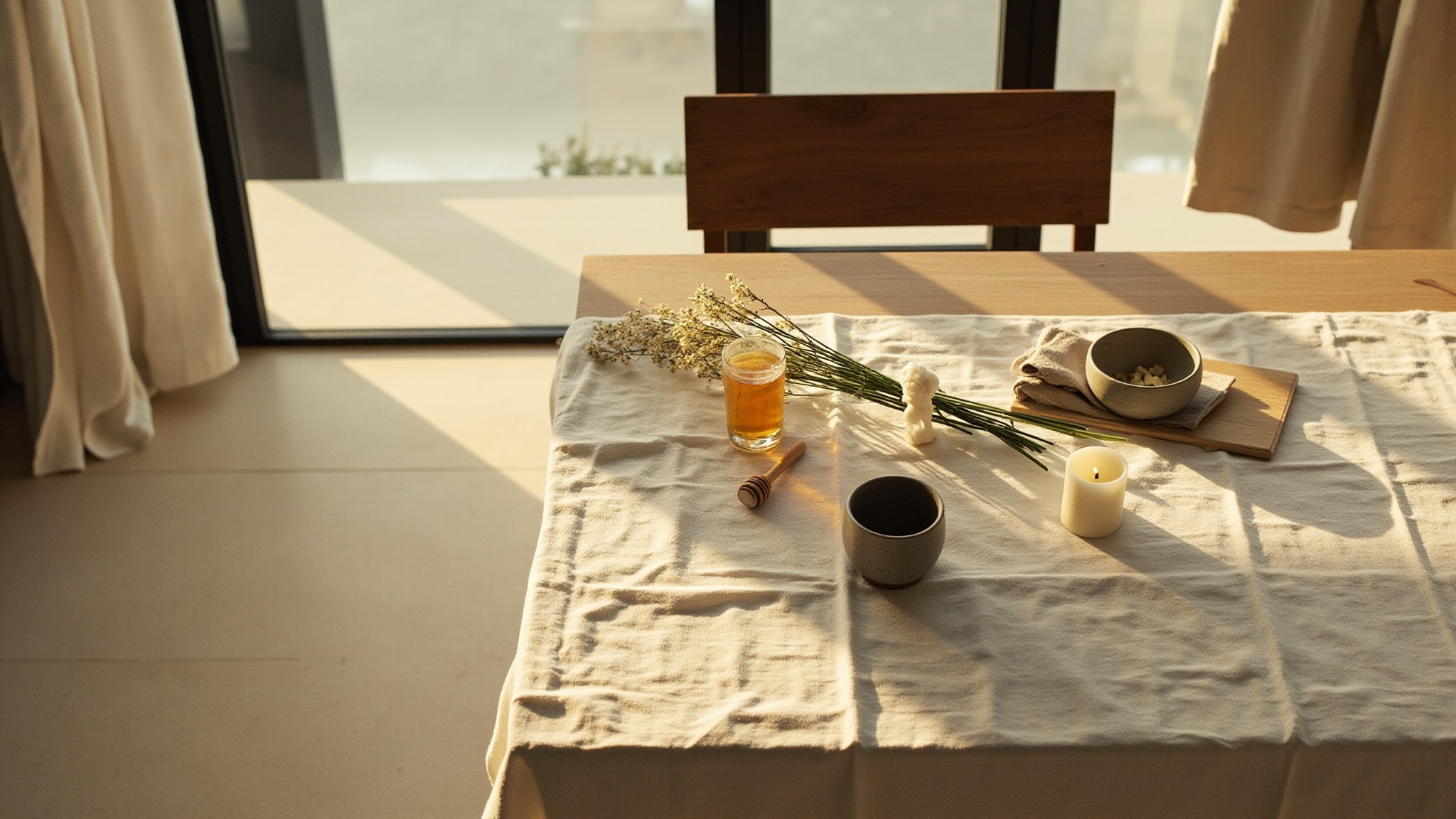 The Tablecloth by Rhyton. Atmospheric mood