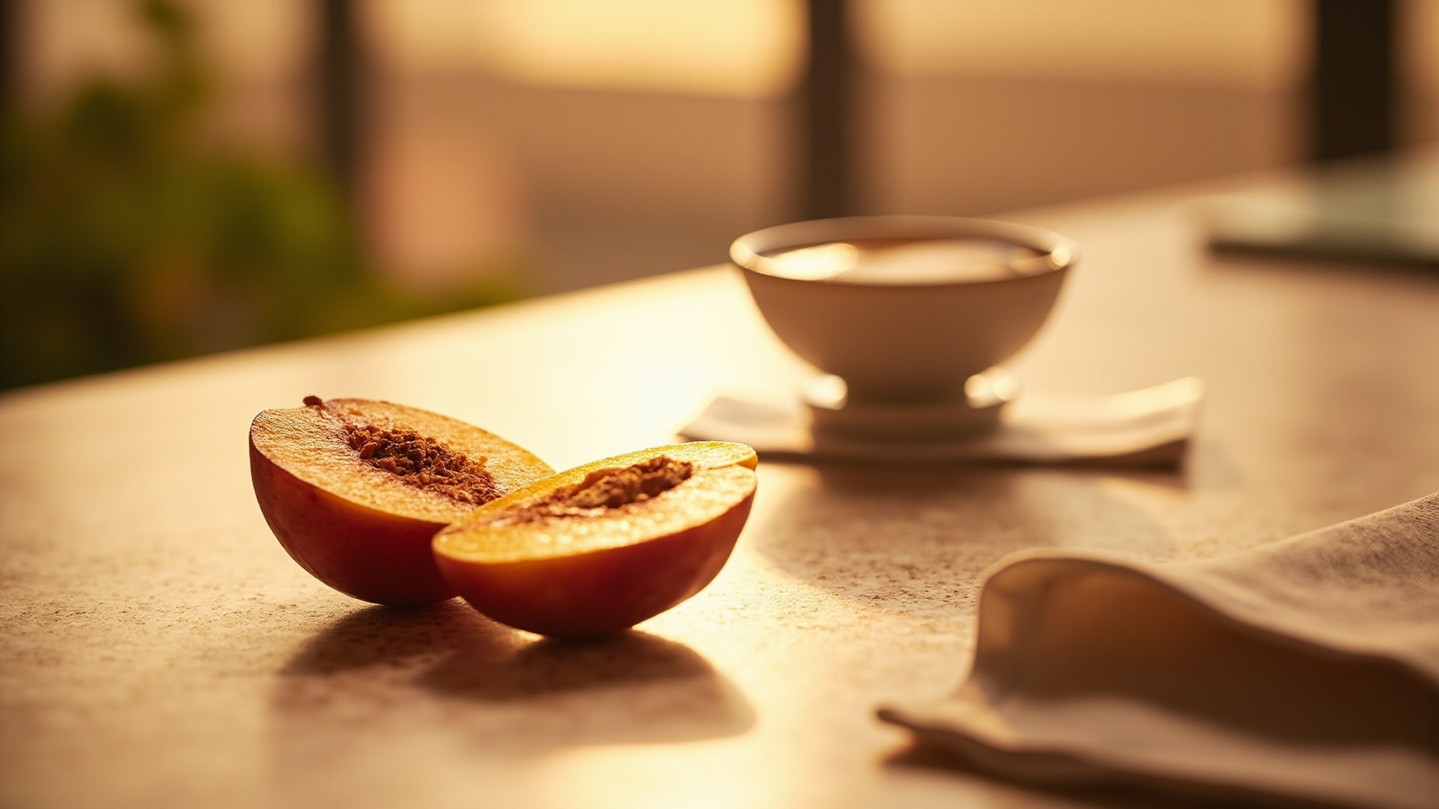 Dirty Peach by Richard. Atmospheric mood
