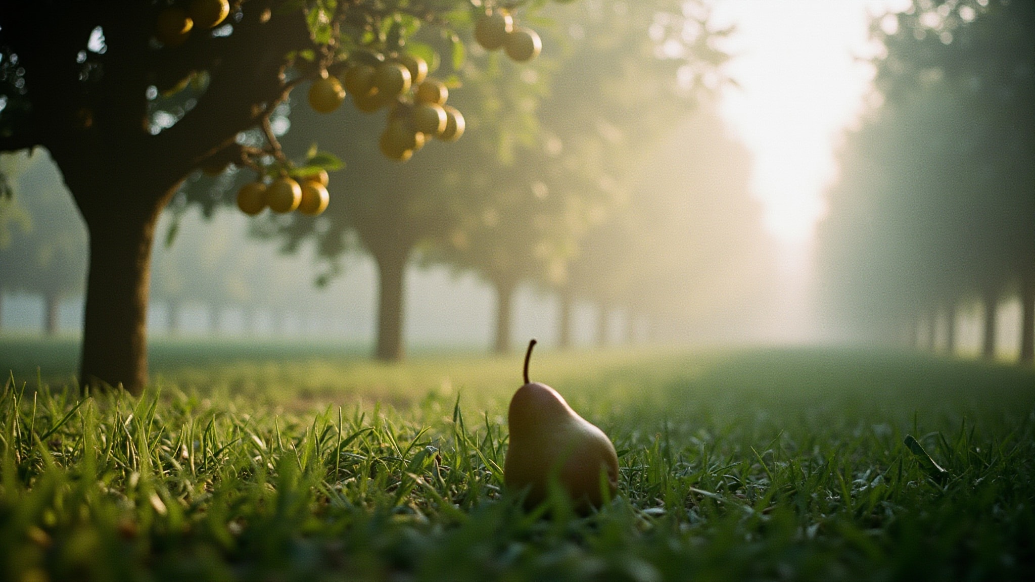 Pear Show by Richard. Atmospheric mood