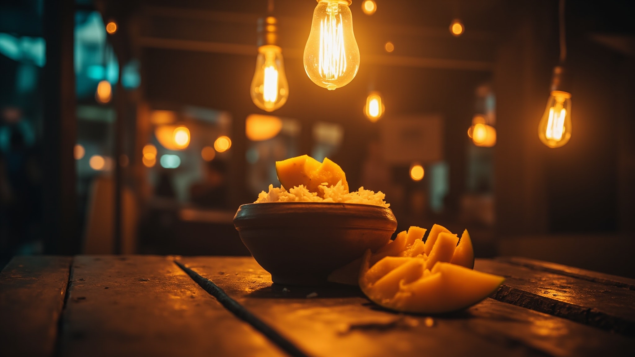 Riz de Mangue by Le Monde Gourmand. Atmospheric mood