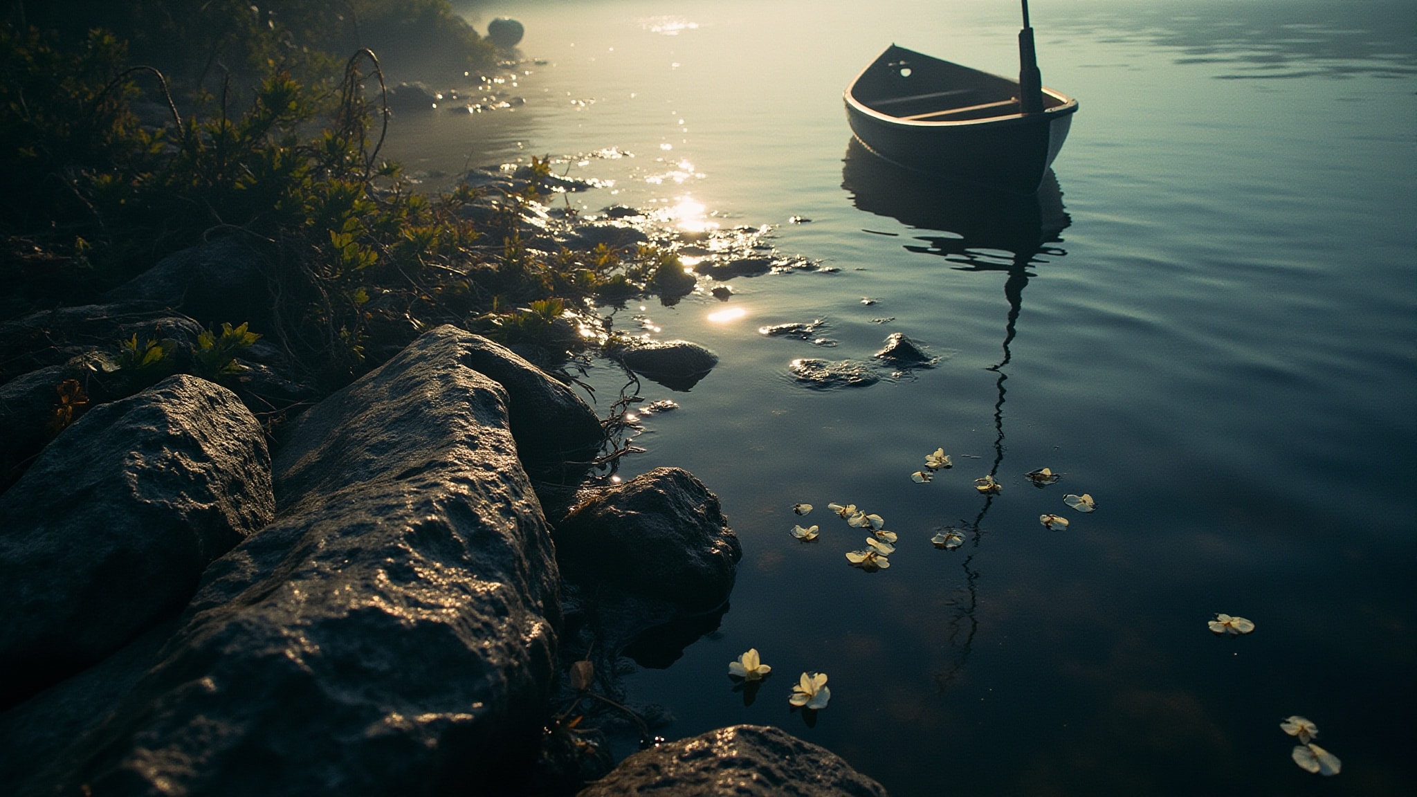 Rock River Melody by Régime des Fleurs. Atmospheric mood