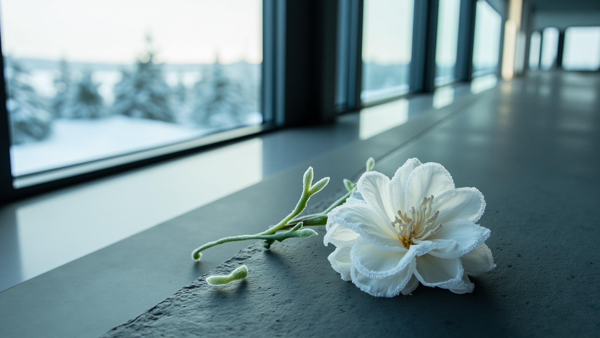 Rosa Hiemalis by Rosae Virtus. Atmospheric mood