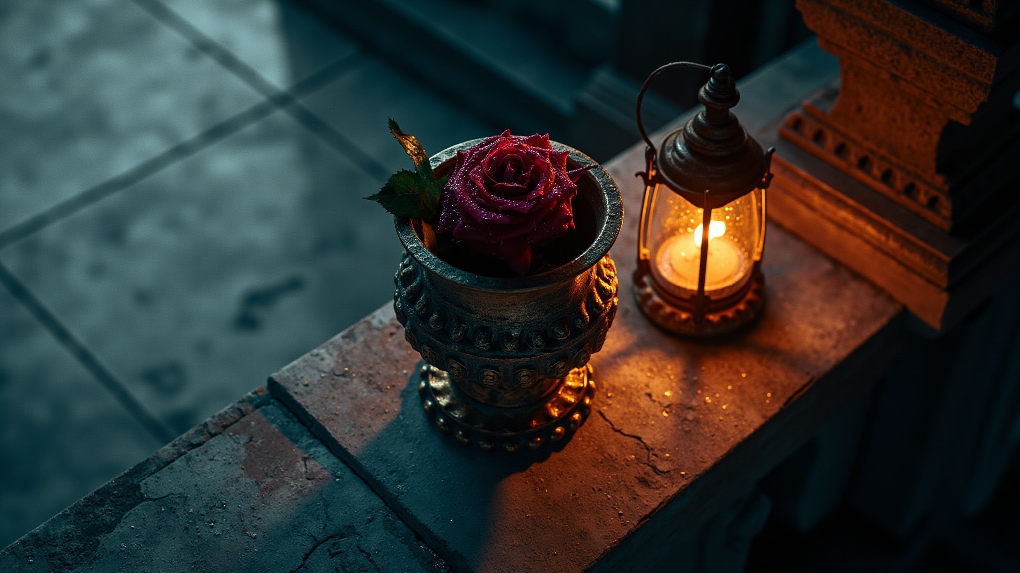 Rose Amira by Guerlain. Atmospheric mood