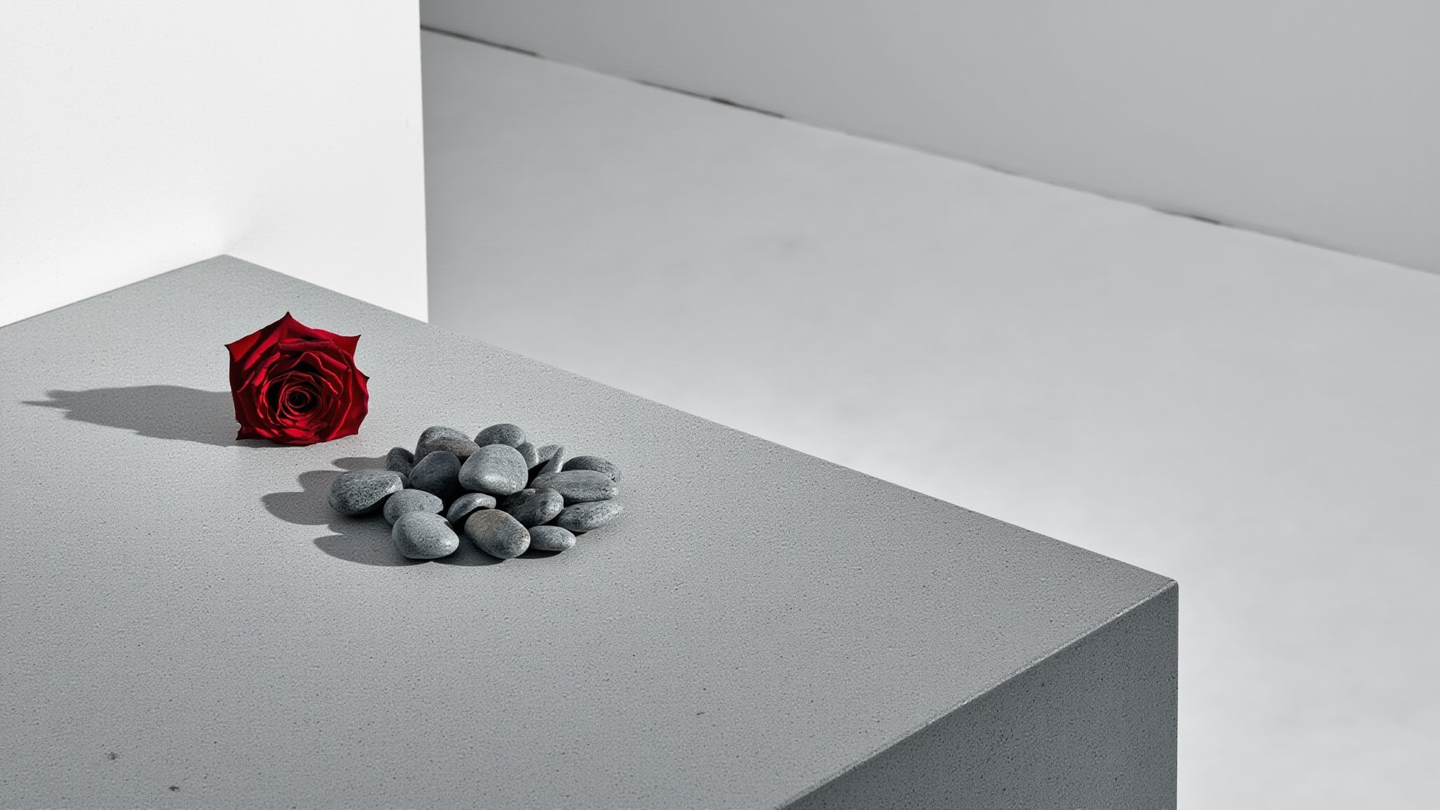 Rose Concrete by Mona di Orio. Atmospheric mood