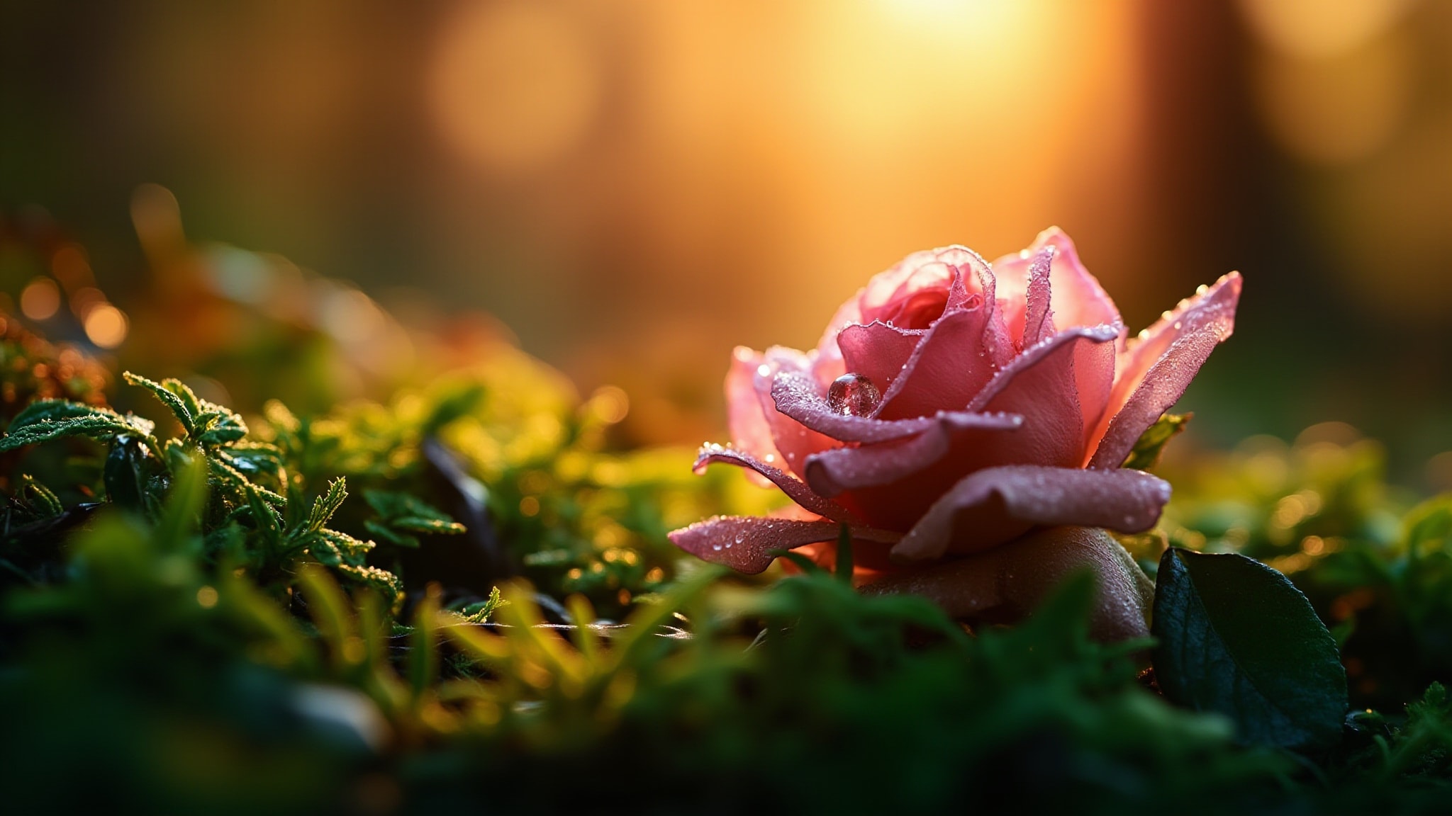 Rose des Bois Eau Poudree by Dorin. Atmospheric mood