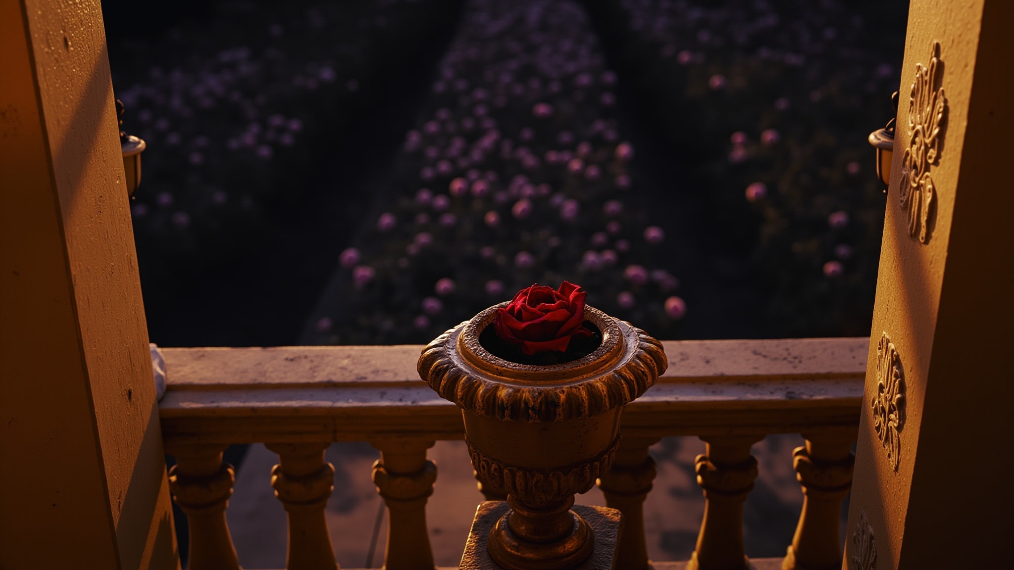 Rose Night by Montale. Atmospheric mood