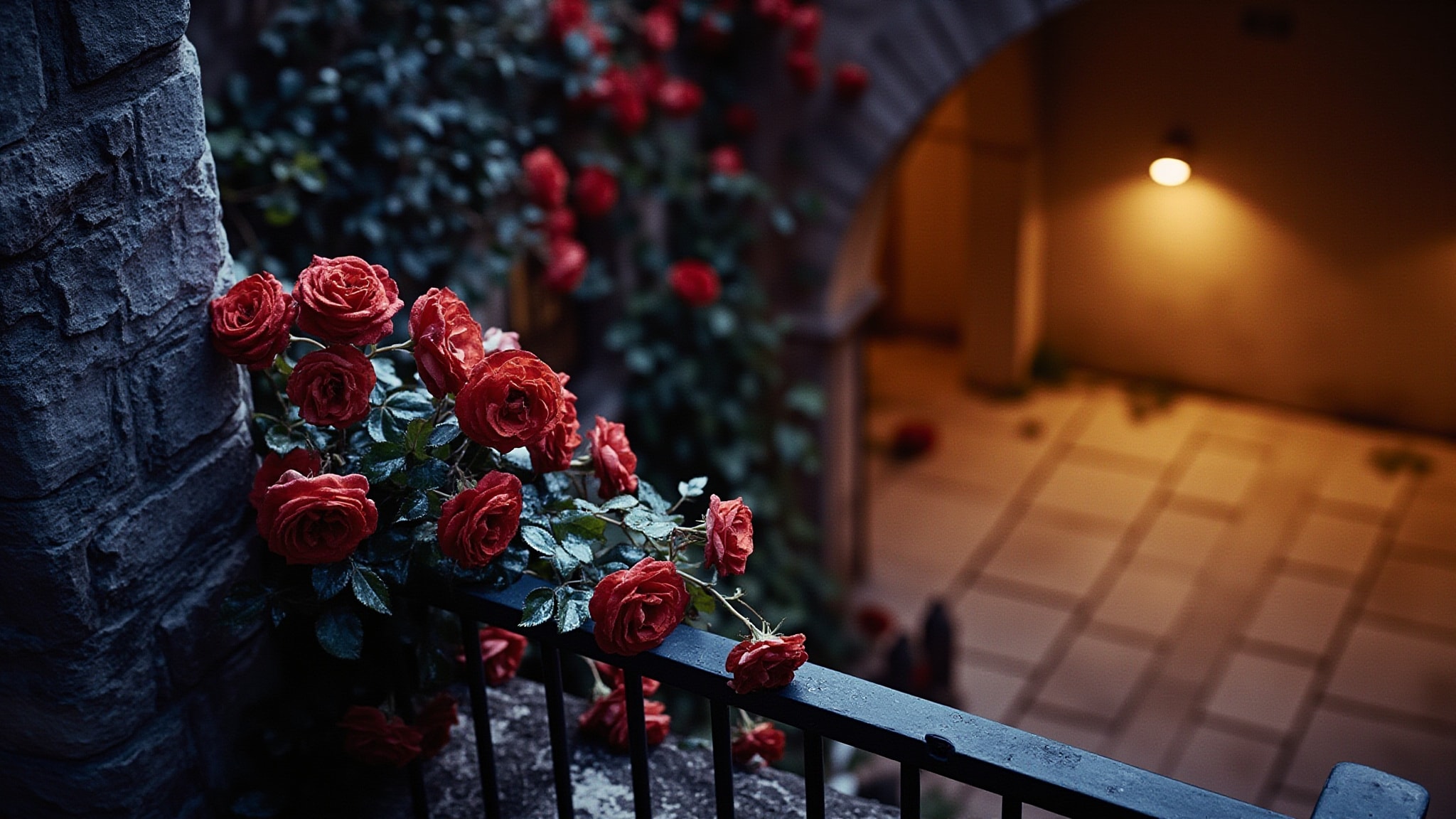 Rose Sauvage by Antonio Visconti. Atmospheric mood