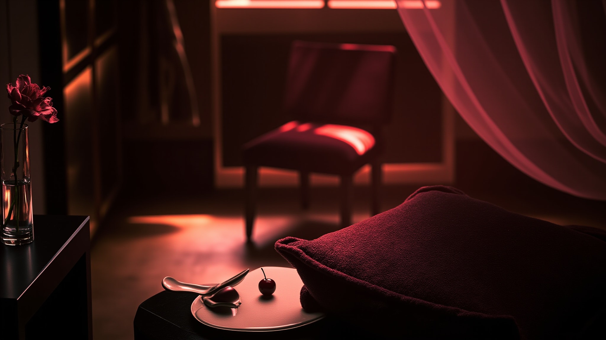 Rouge Trafalgar Esprit De Parfum by Dior. Atmospheric mood