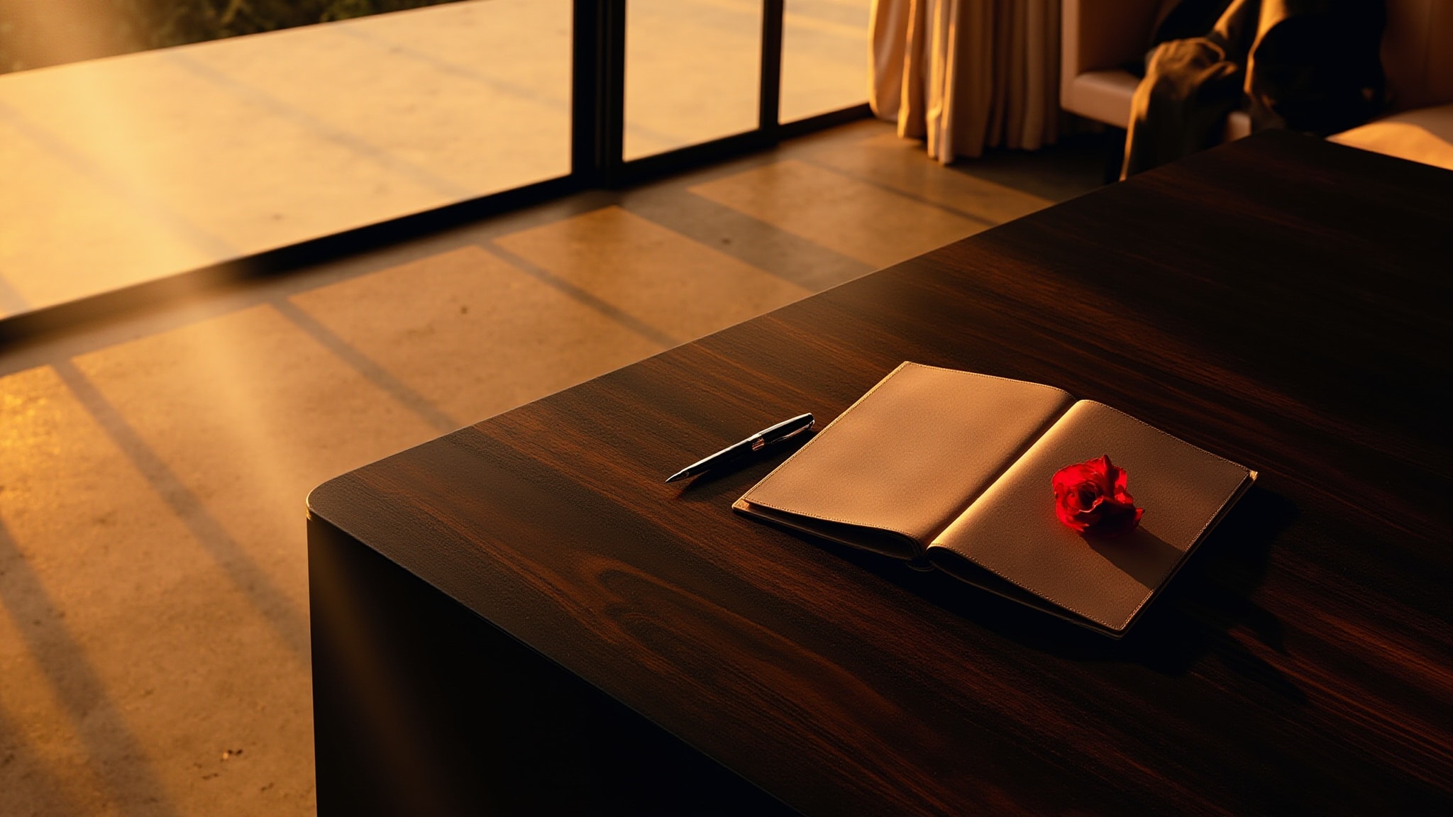 Oud & Rose by S.T. Dupont. Atmospheric mood