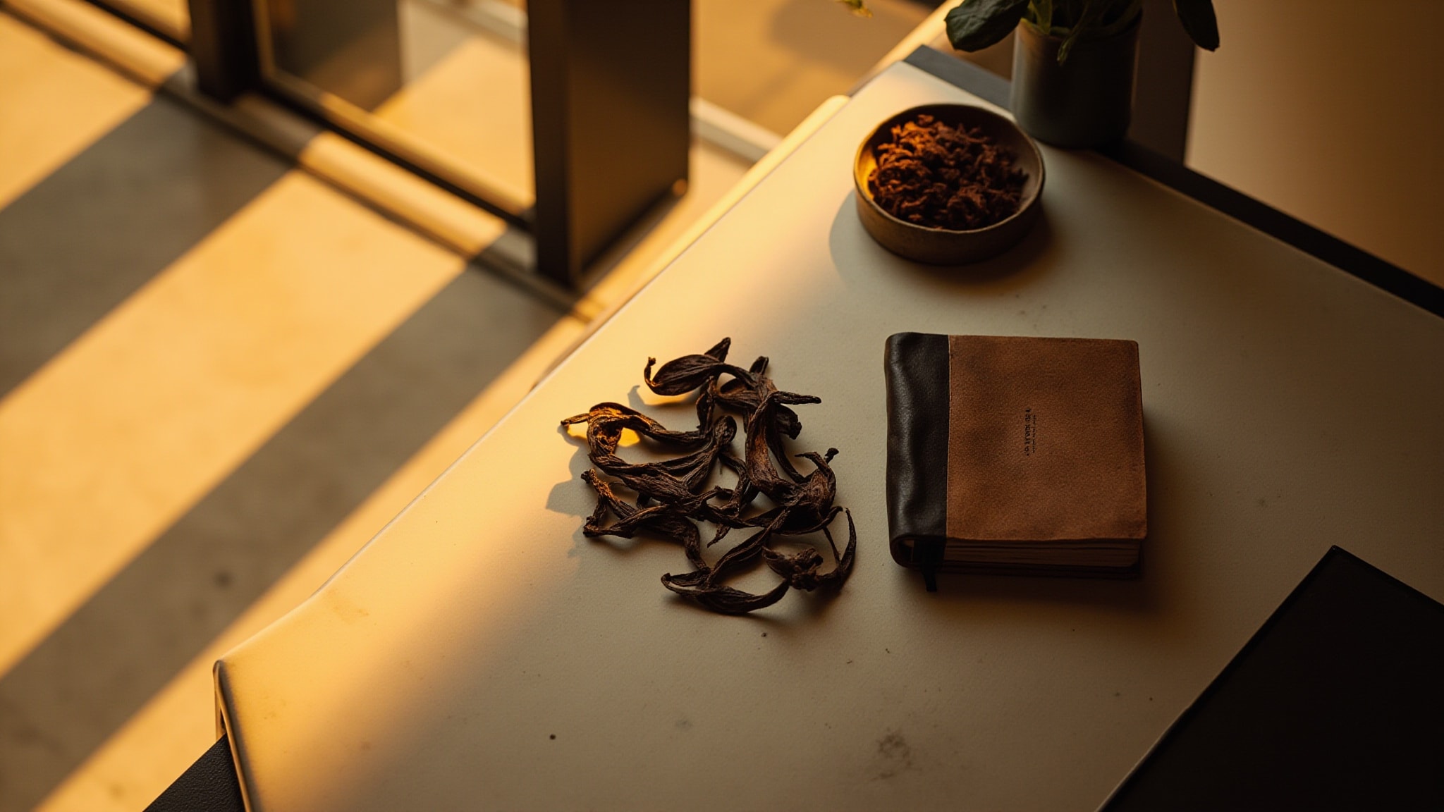 Vanilla & Leather by S.T. Dupont. Atmospheric mood