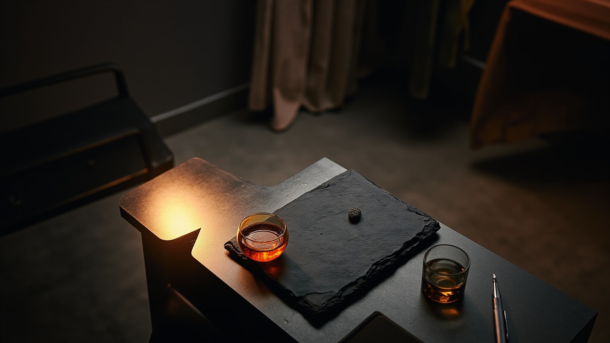 Private Black by Saint Hilaire. Atmospheric mood