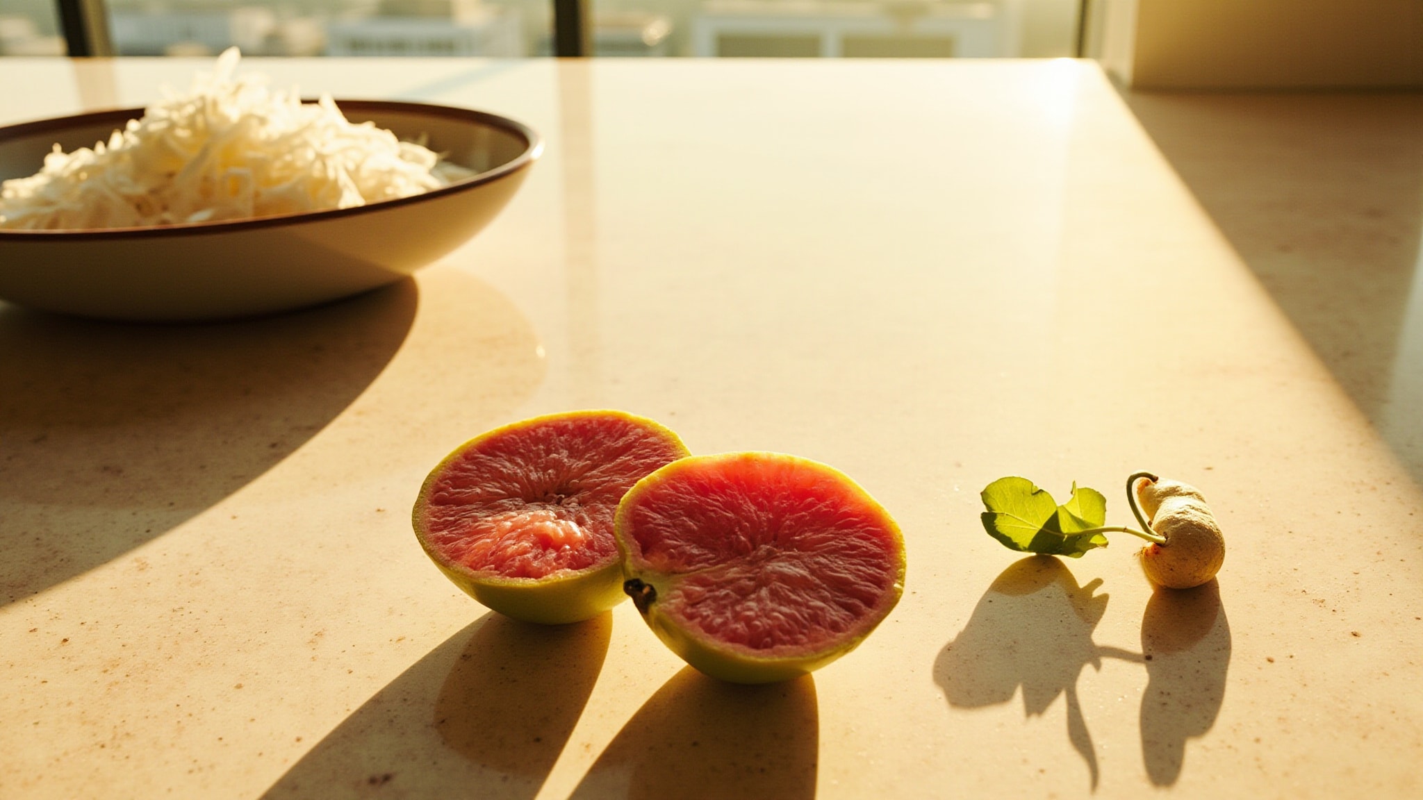 Cocoyster Moorea Guava by Salum Parfums. Atmospheric mood