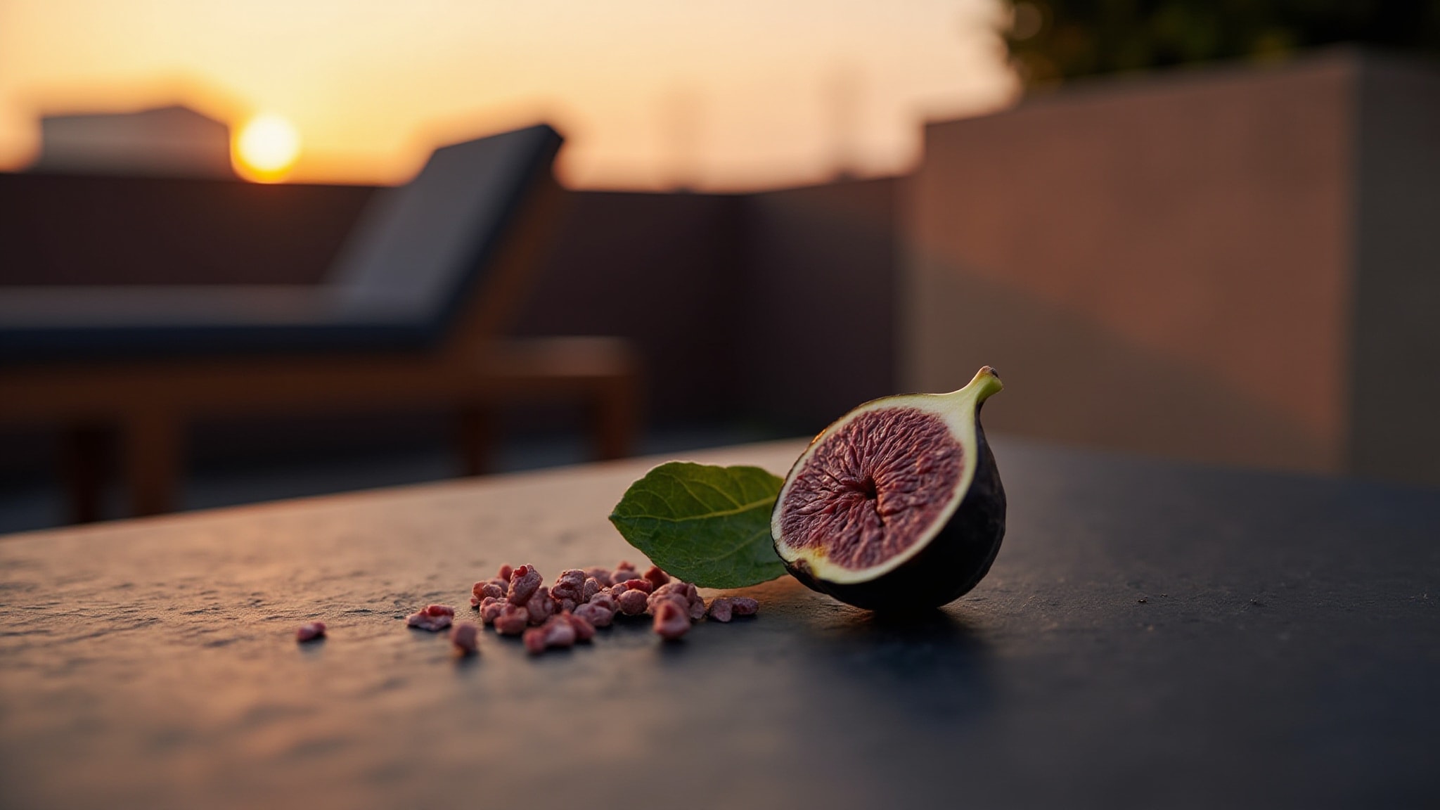 Kiss & Sea Ficus Carica by Samam. Atmospheric mood