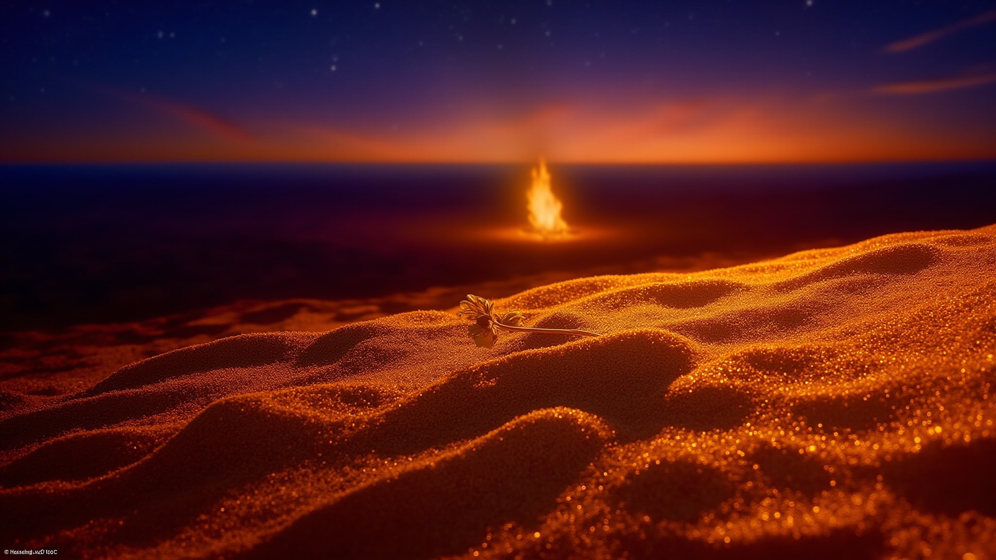Sand Dance by Stéphane Humbert Lucas 777. Atmospheric mood