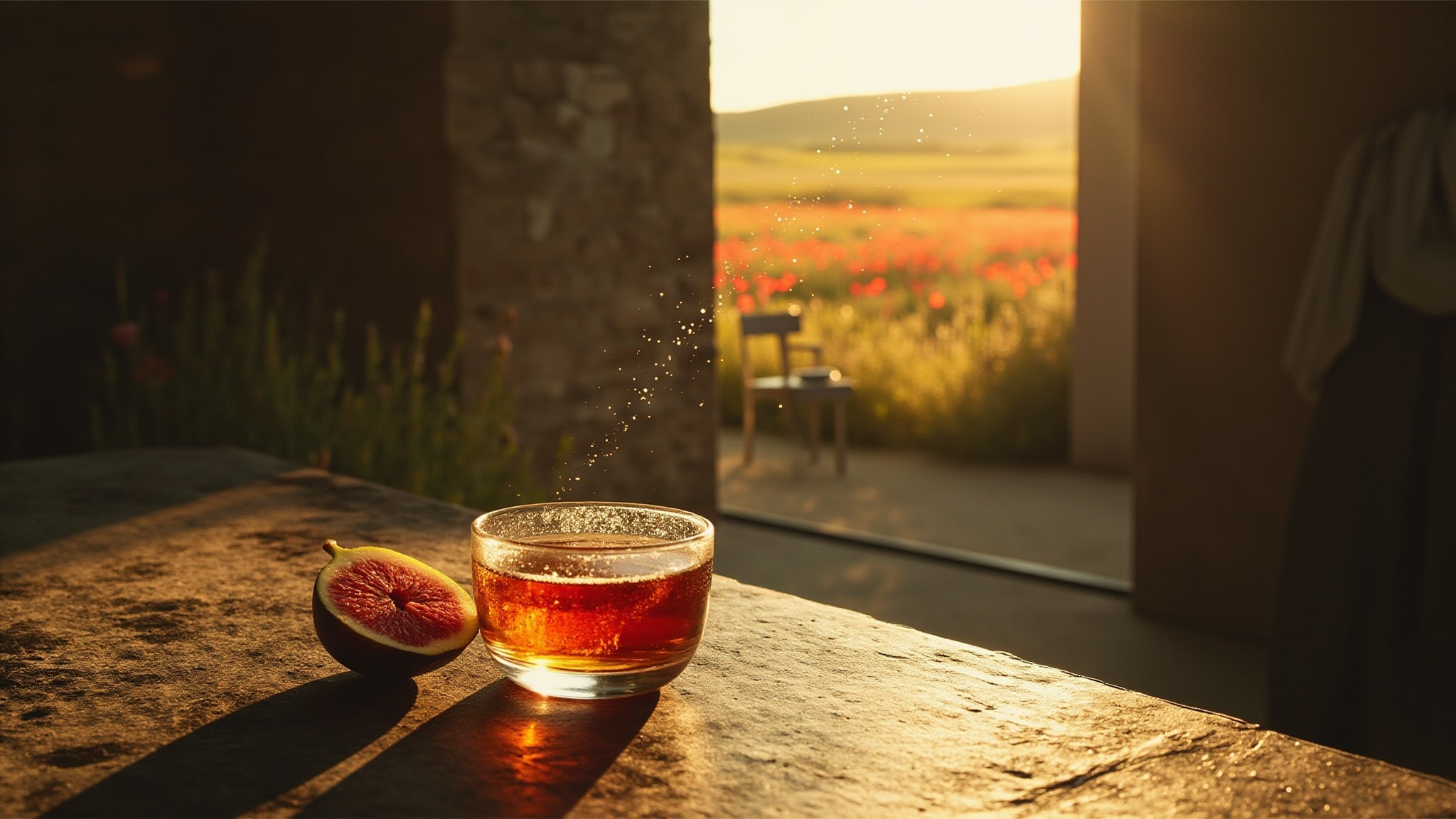 Scarlet Poppy Cologne Intense by Jo Malone London. Atmospheric mood