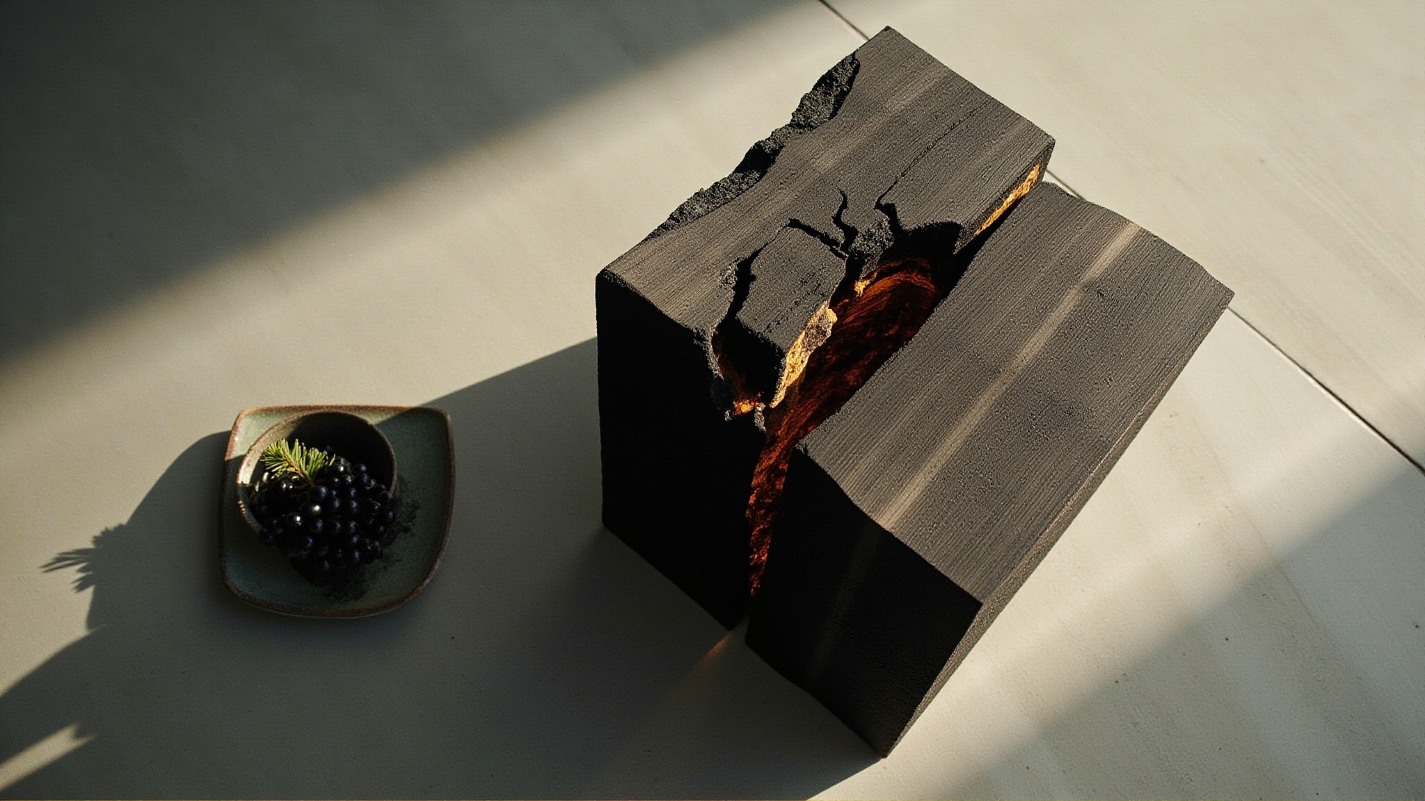 Burnt Hinoki by Scents of Wood. Atmospheric mood