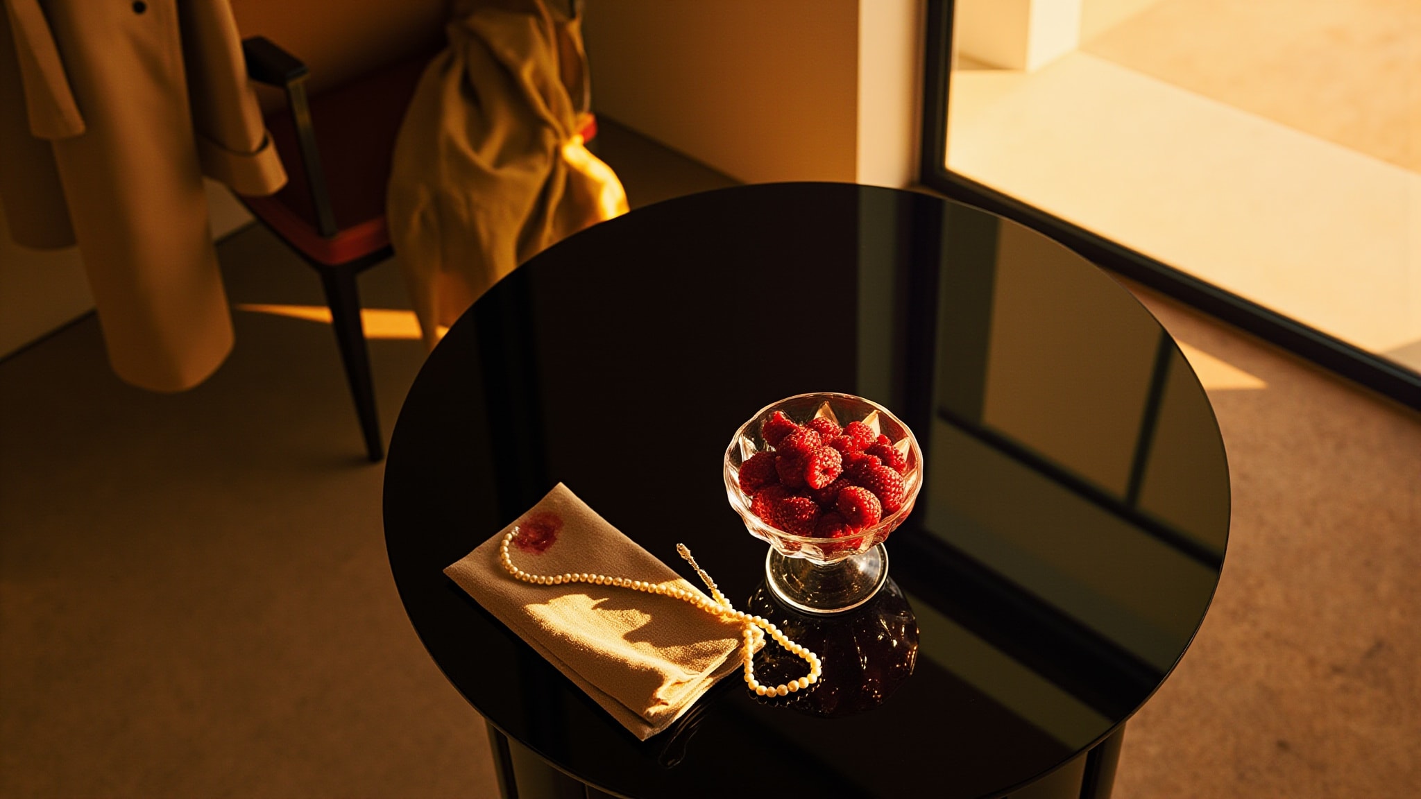Dress To Impress In Red by Sergio Nero. Atmospheric mood