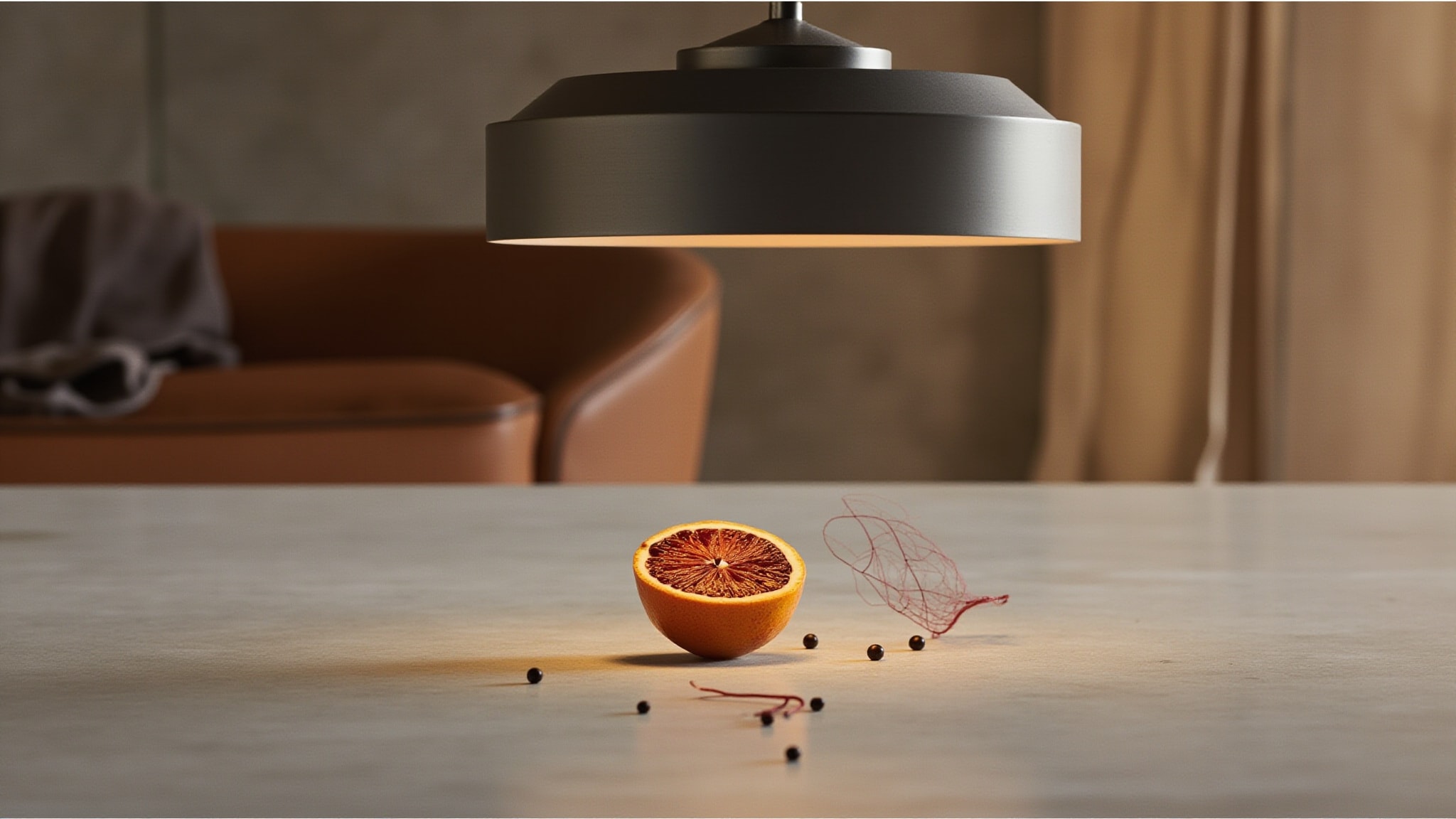 Racing Orange by Sergio Scaglietti. Atmospheric mood