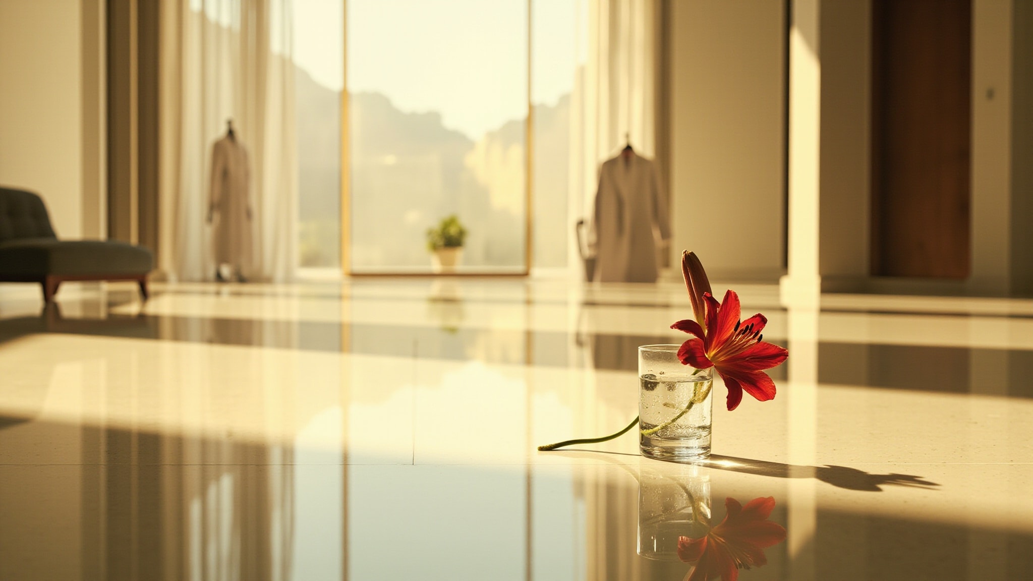 Scarlet Lily by Shay & Blue London. Atmospheric mood