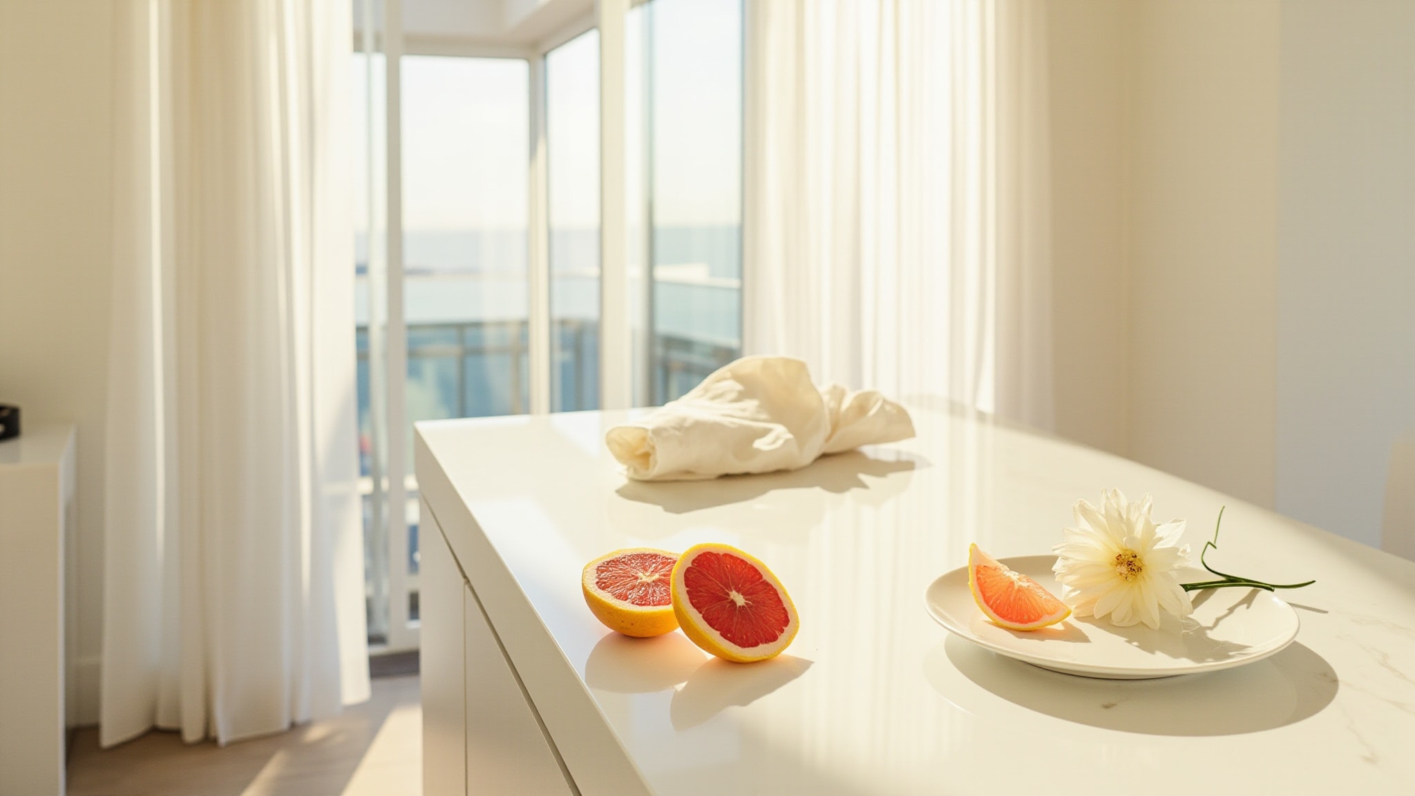 Sunny Morning by Shiro. Atmospheric mood