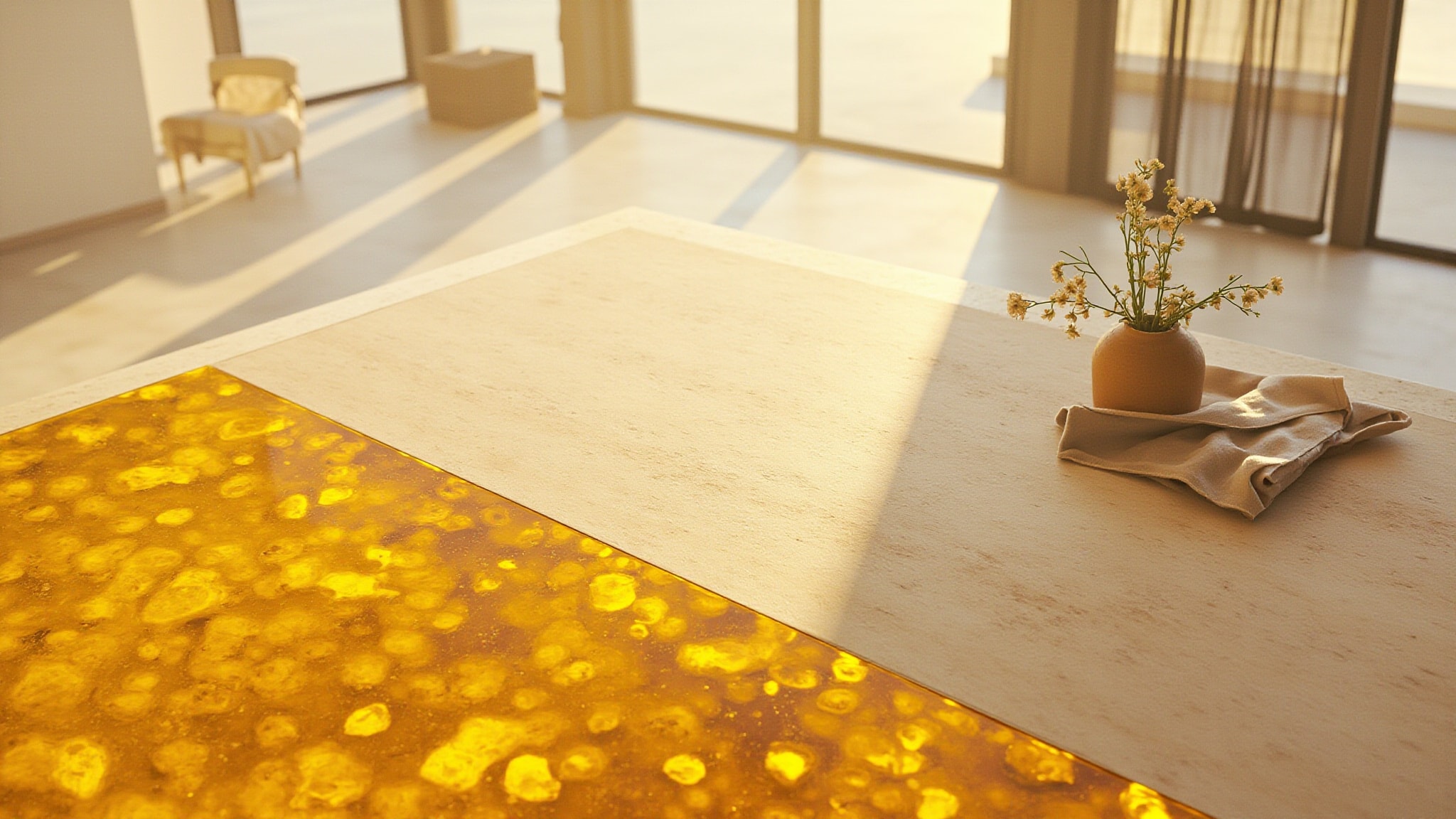 Zen Gold by Shiseido. Atmospheric mood