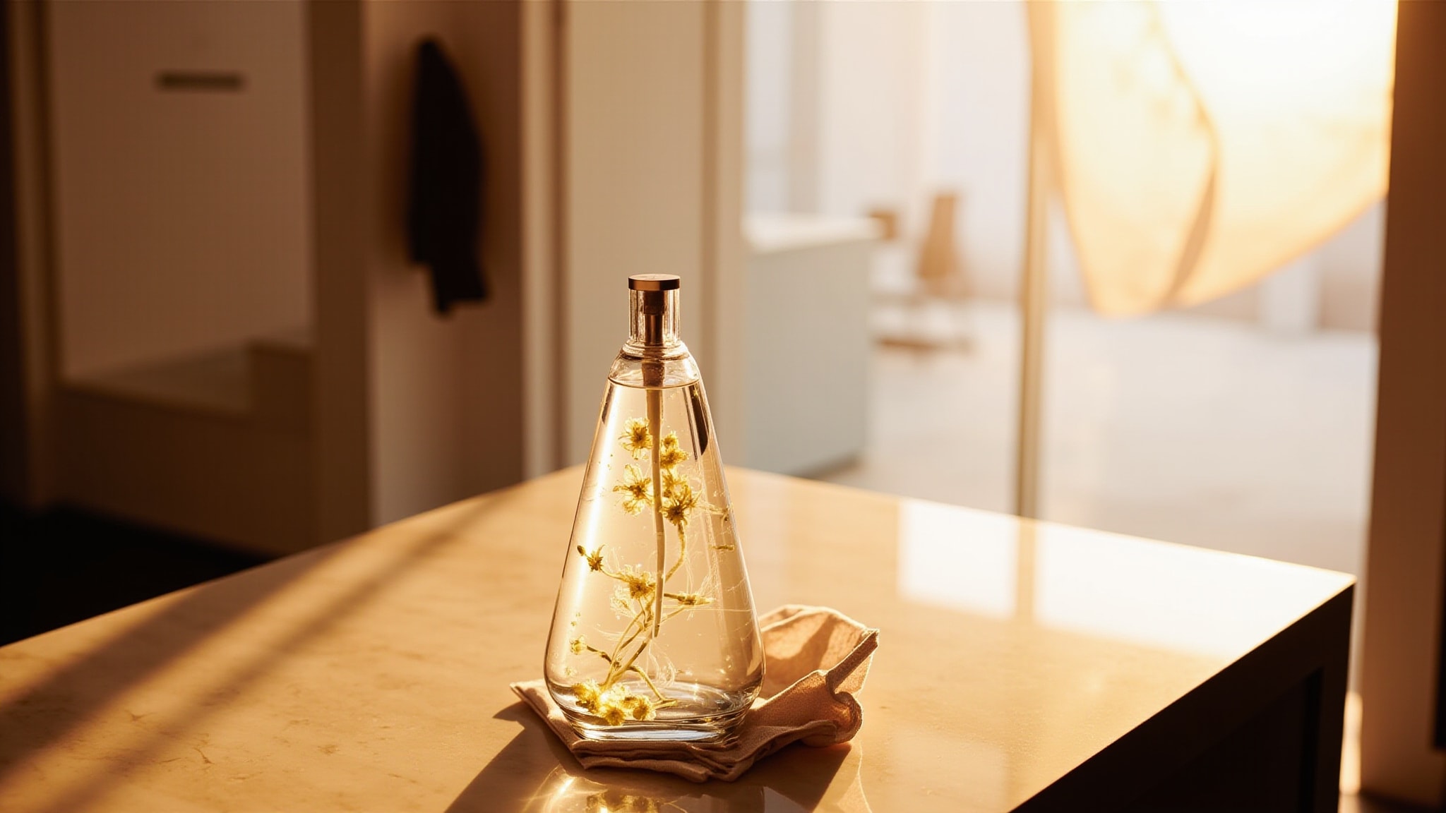 Eau du Soir 2021 Edition Pop and Wild by Sisley. Atmospheric mood