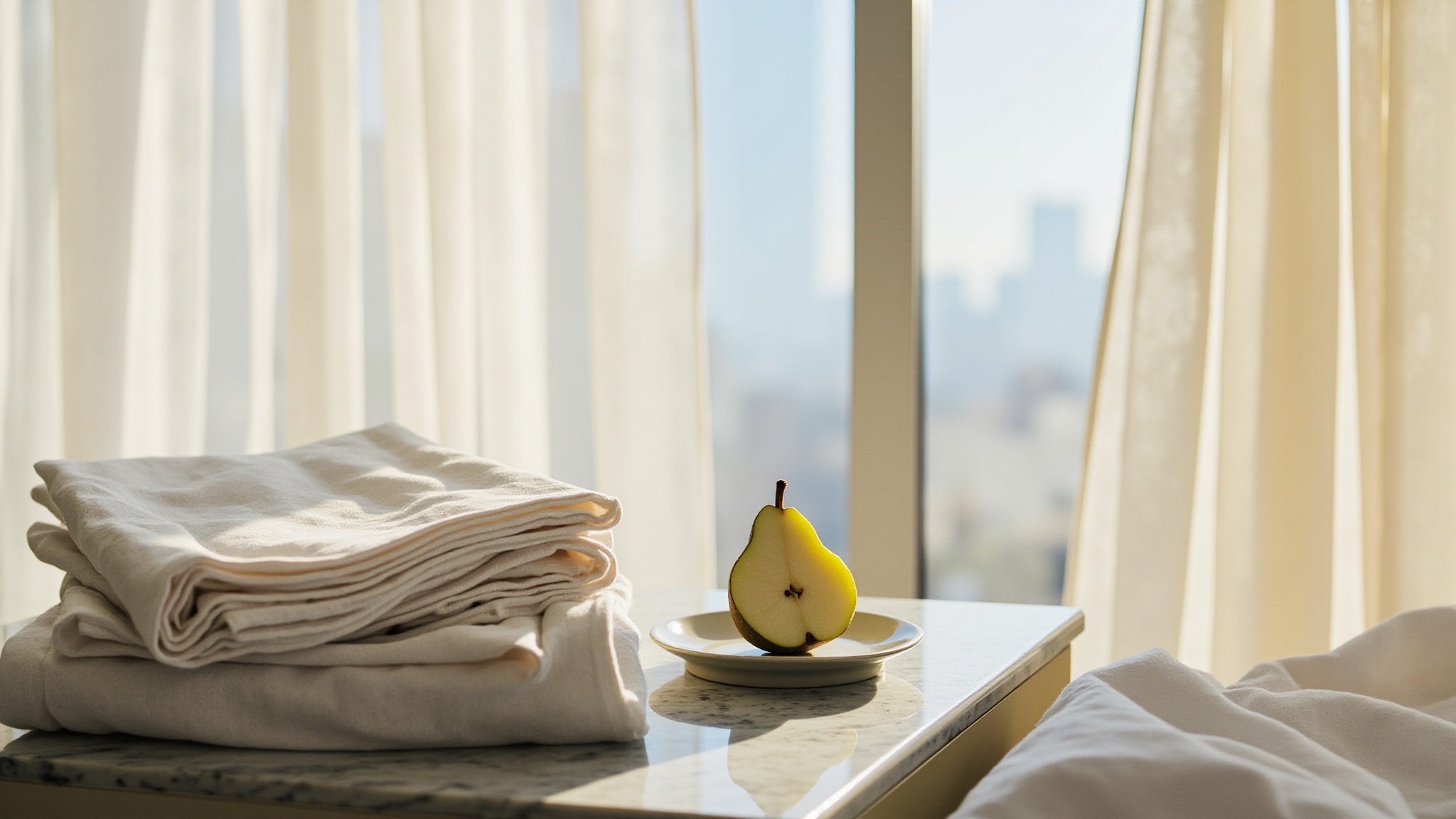 Morning Linen by Skylar. Atmospheric mood