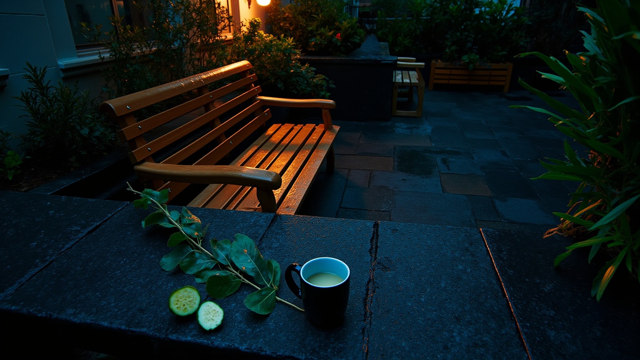 The Yard Next Door by Smell Bent. Atmospheric mood