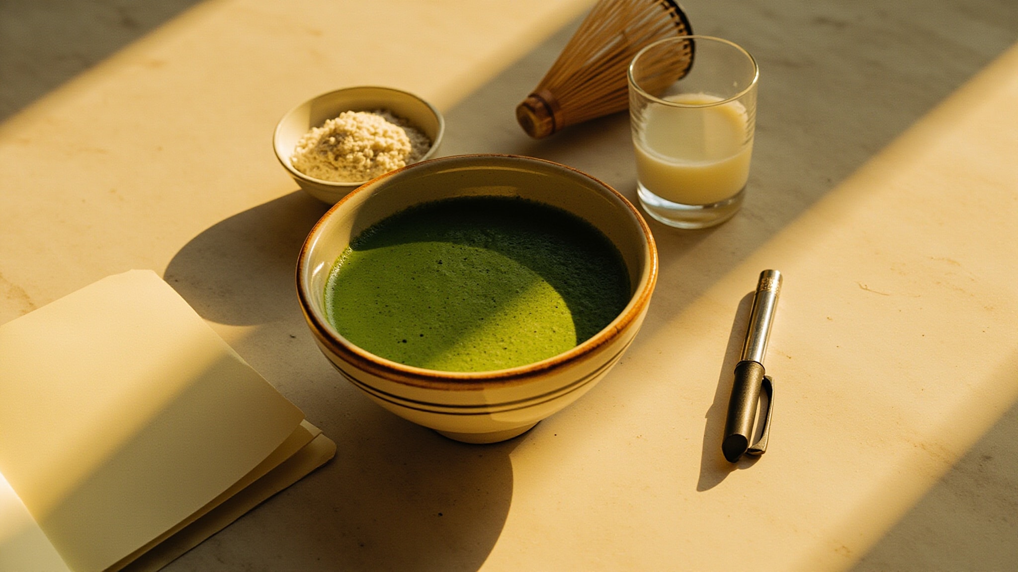 Matcha by Solinotes. Atmospheric mood