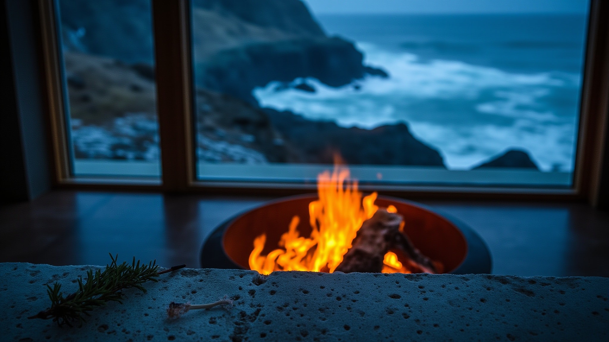 Cliffside Bonfire by Solstice Scents. Atmospheric mood