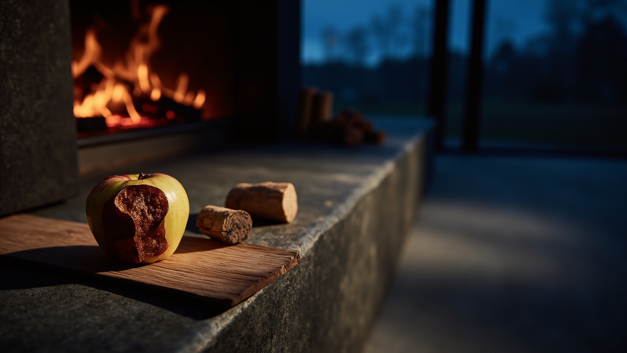 Corvin's Smoked Apple by Solstice Scents. Atmospheric mood