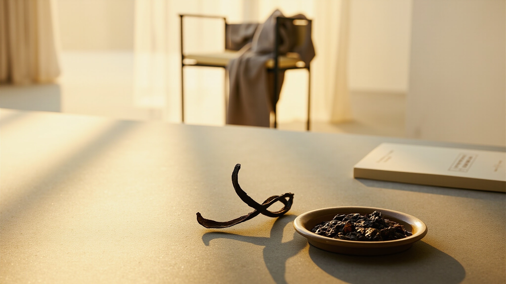 Vanilla & Oud by Sorvella Perfume. Atmospheric mood