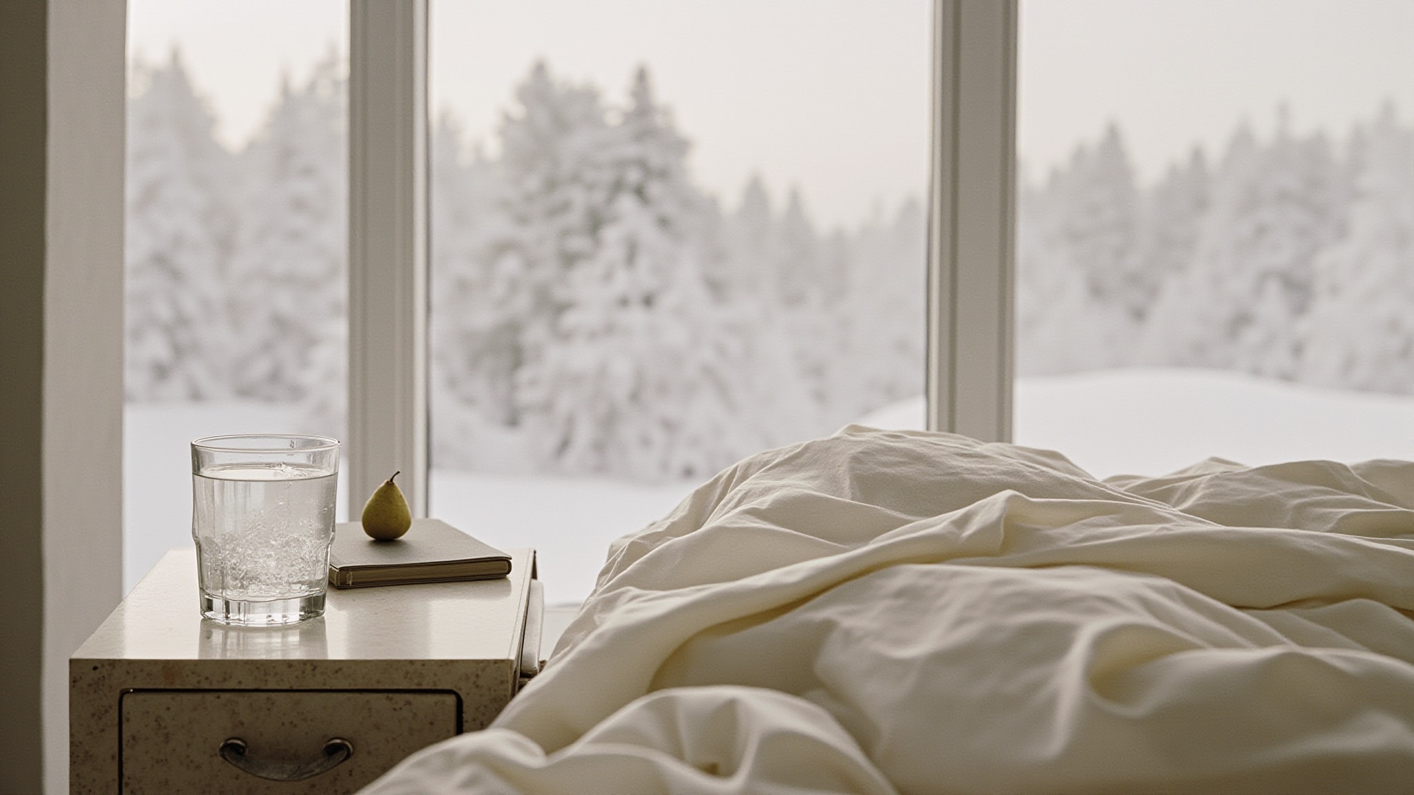 Blanc d'Hiver by Stephanie de Saint-Aignan. Atmospheric mood