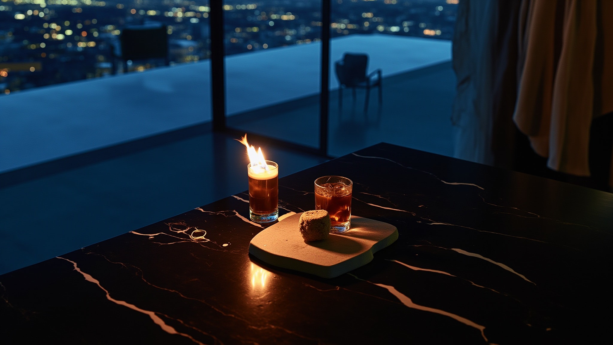 She Plays With Fire by Steve Madden. Atmospheric mood