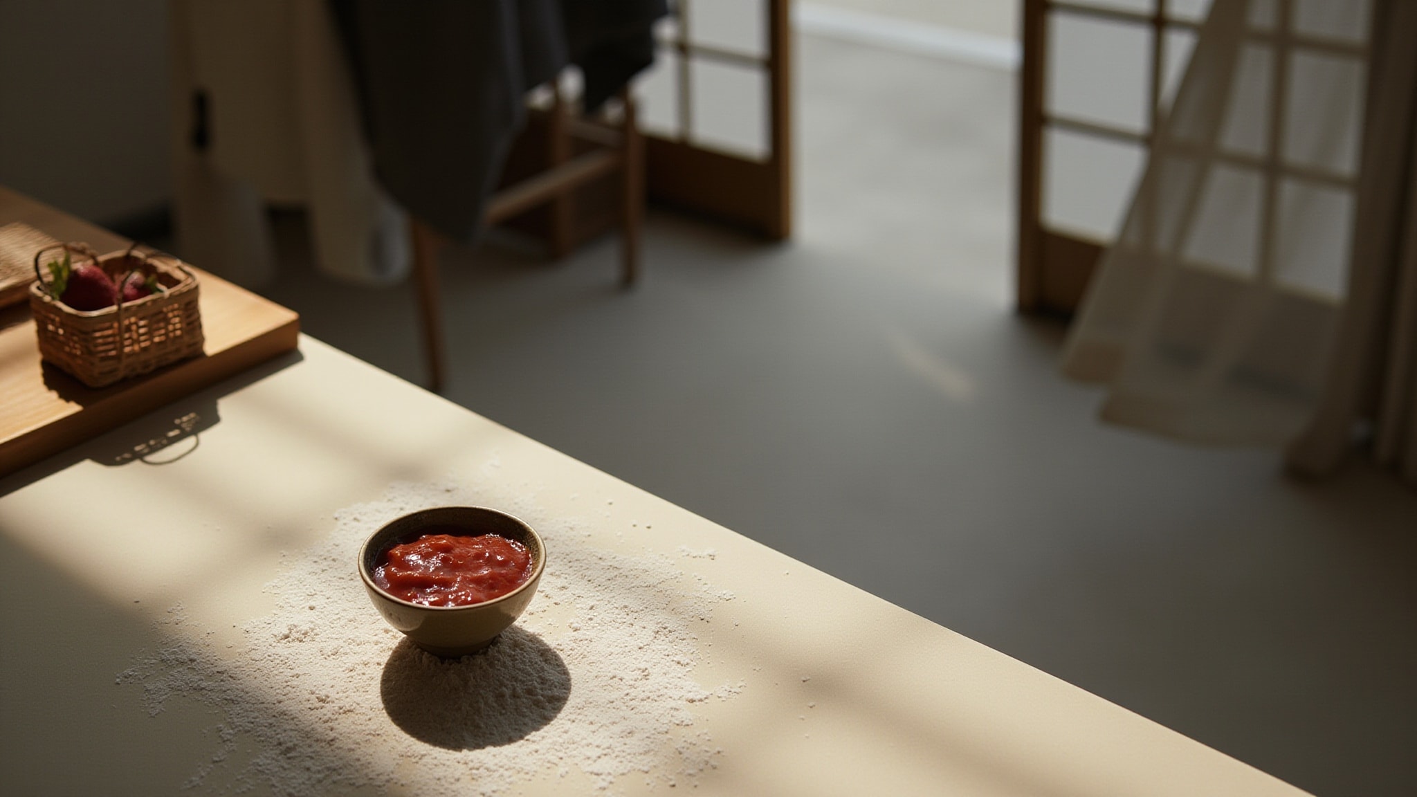 Strawberry Mochi by d'Annam. Atmospheric mood