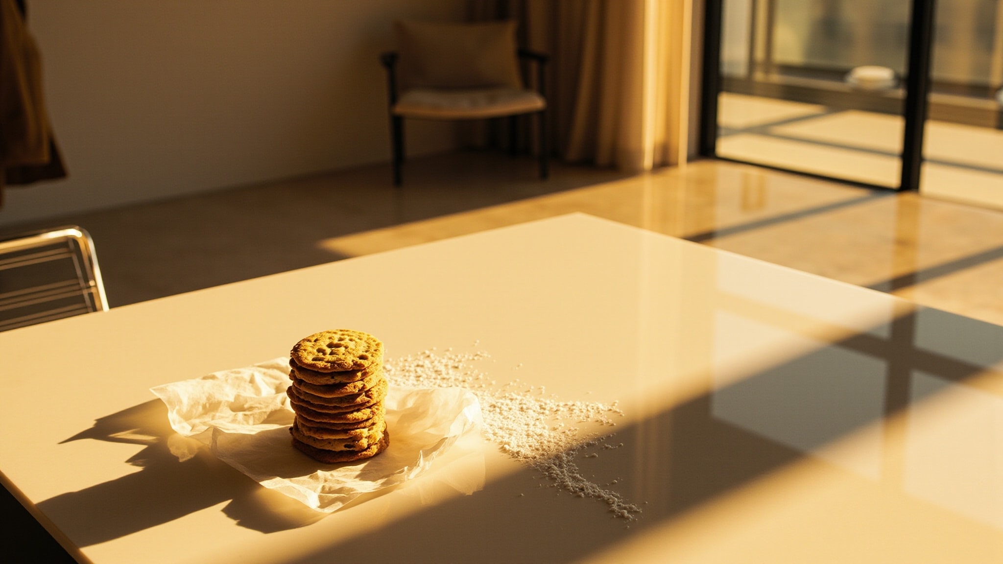 Almond Cookies and Milk by Sugar Milk Co.. Atmospheric mood