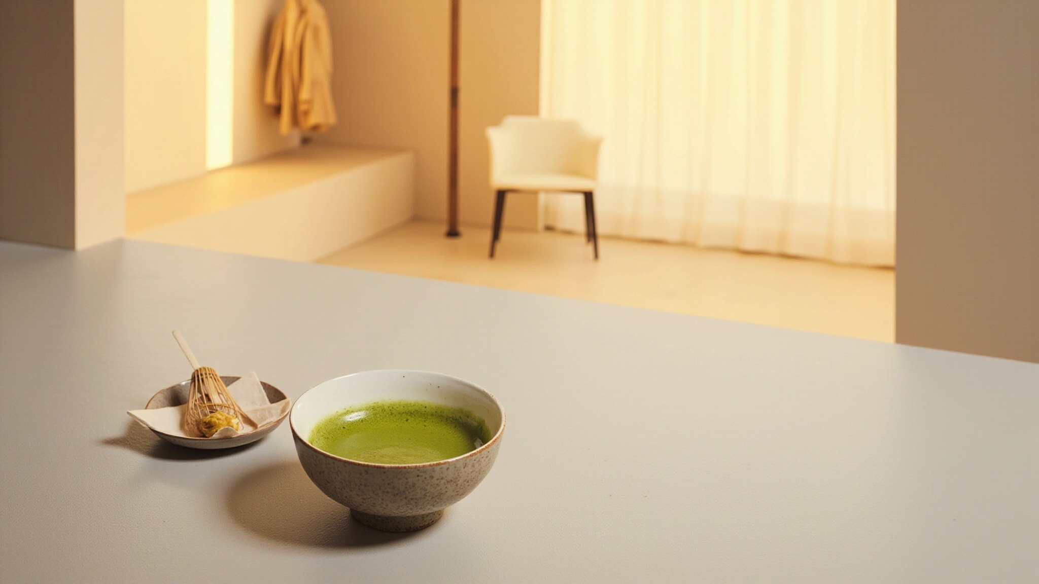 Matcha Cat Cafe by Sugar Milk Co.. Atmospheric mood