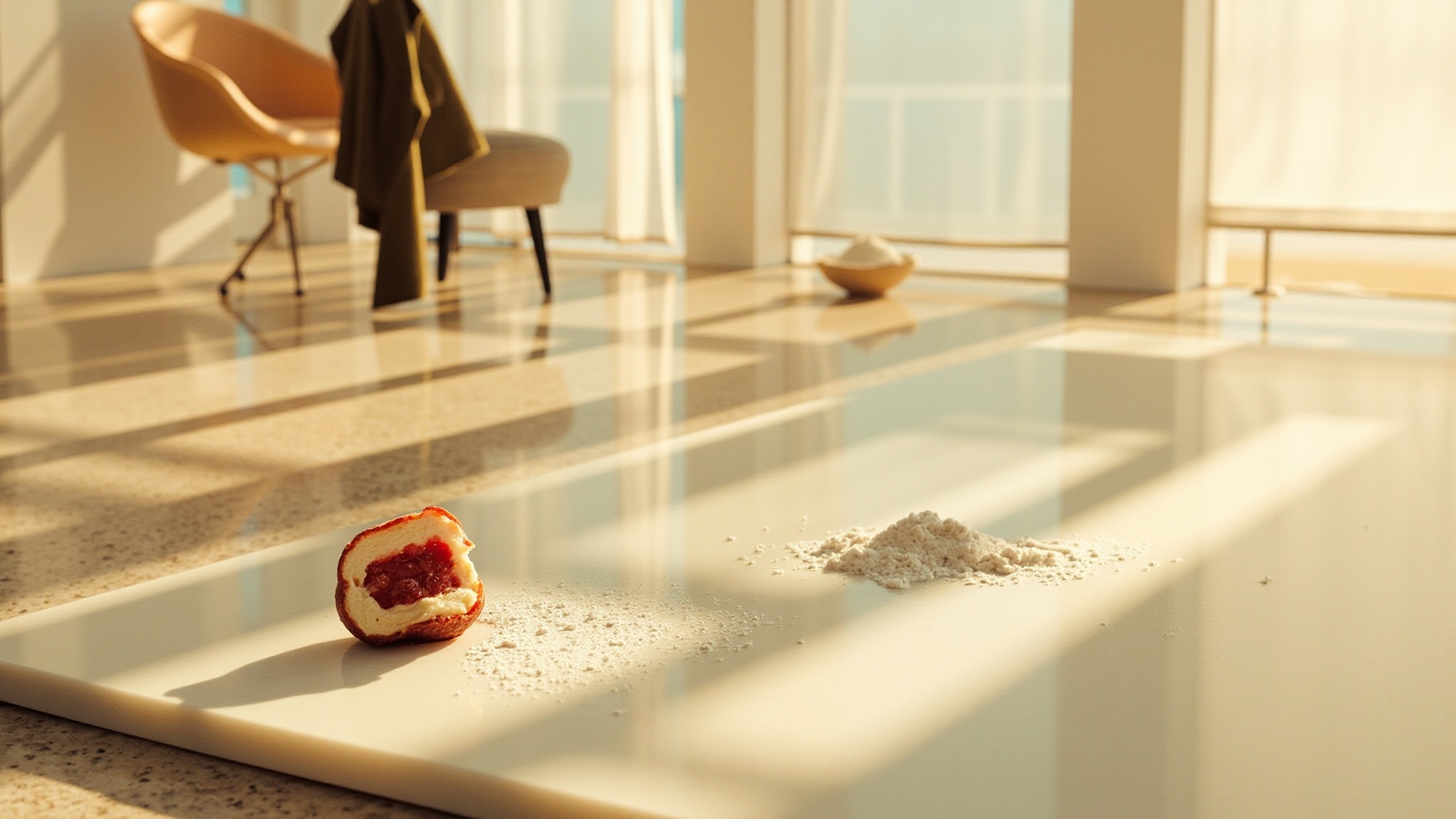 Strawberry Mochi Cat by Sugar Milk Co.. Atmospheric mood