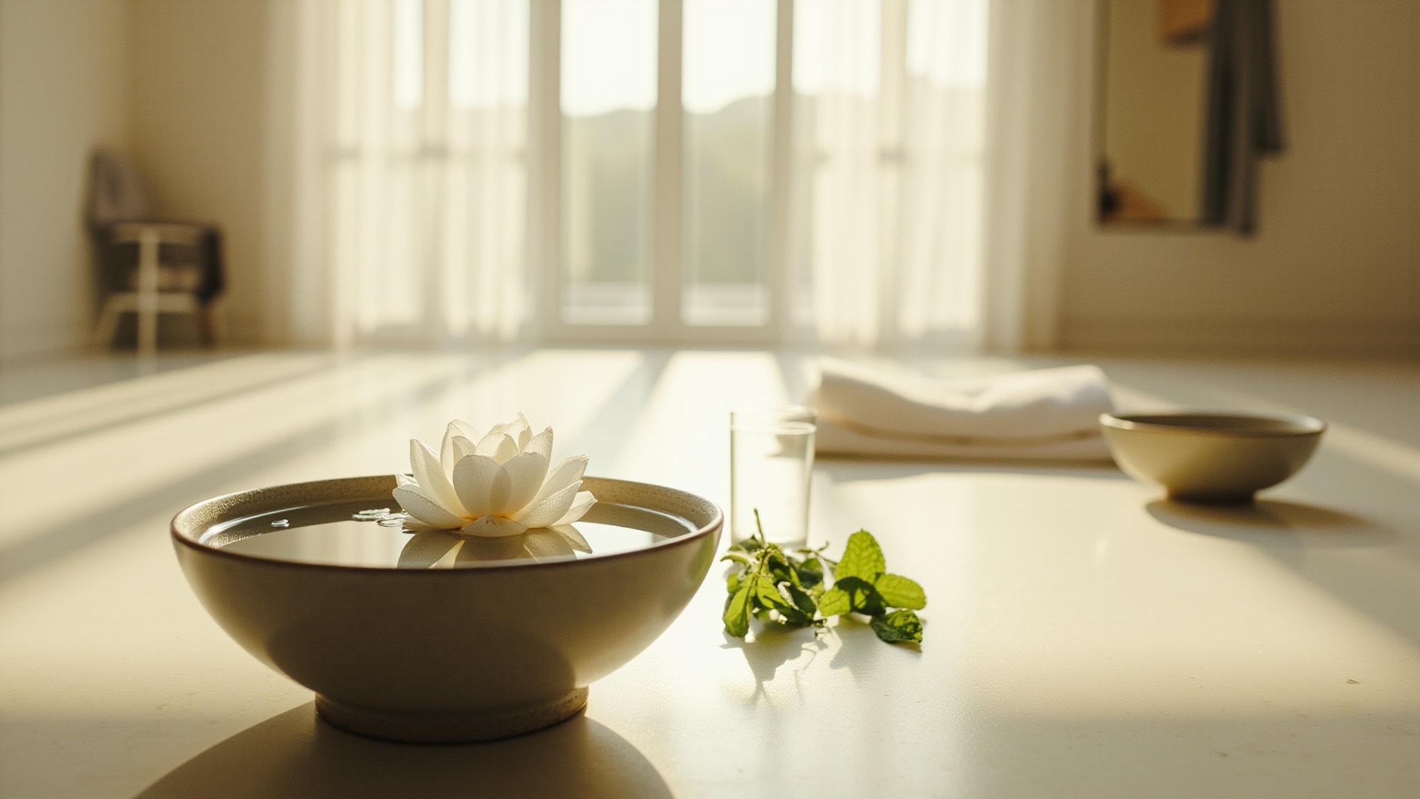 Sula Lily Lotus by Susanne Lang. Atmospheric mood