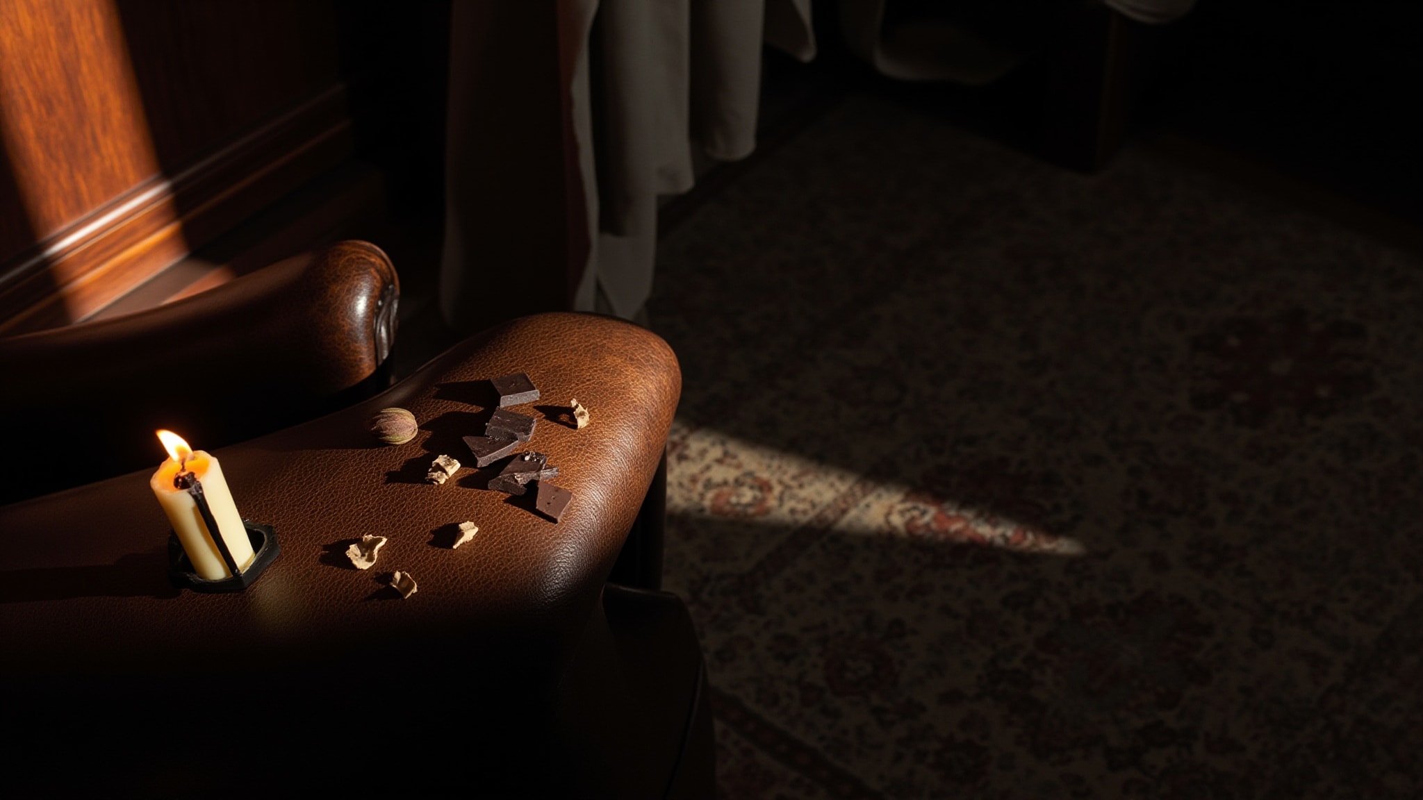 Tabac Exquis (2021) by Caron. Atmospheric mood