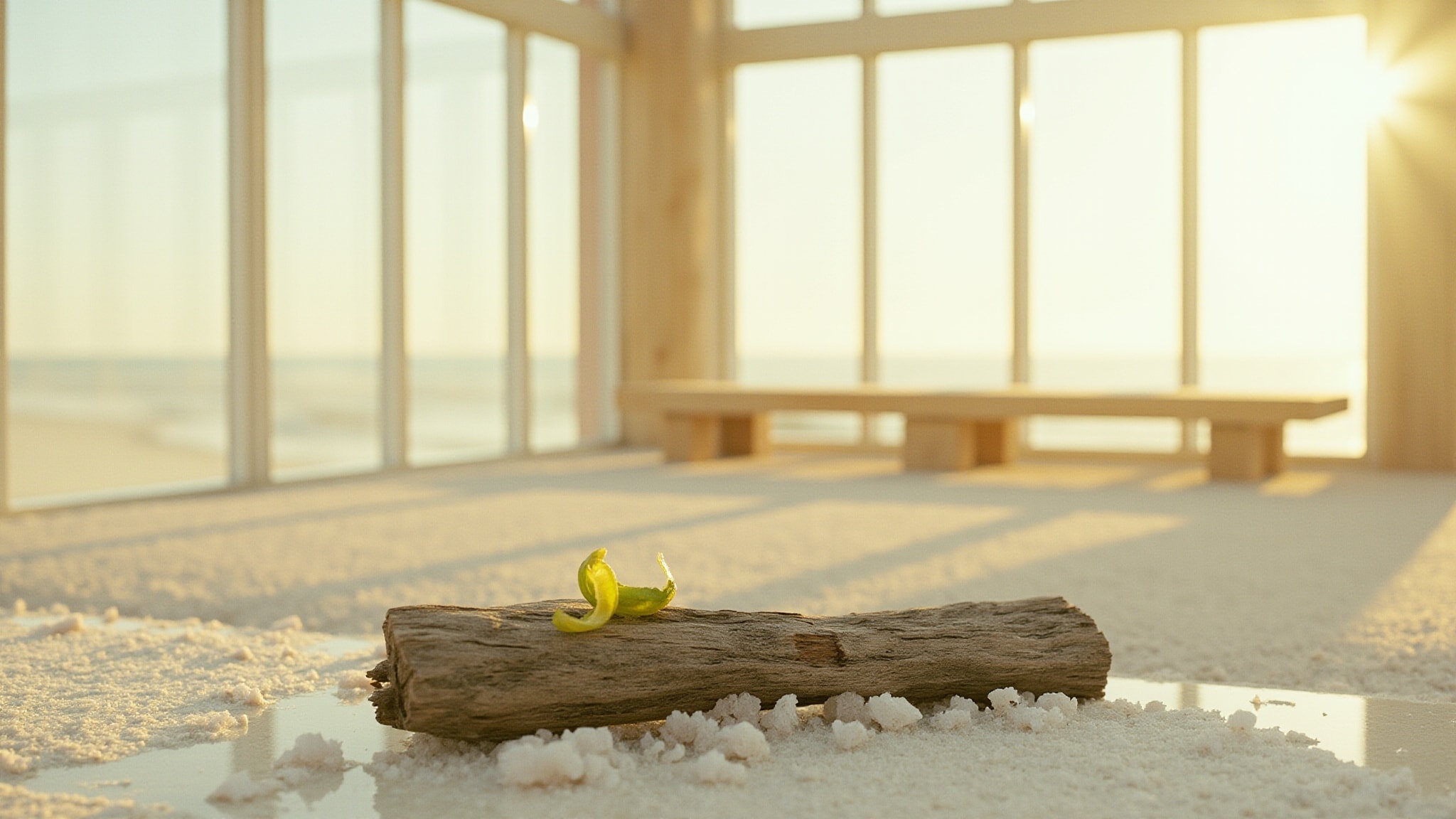 Wood Salt Beach by Tamburins. Atmospheric mood