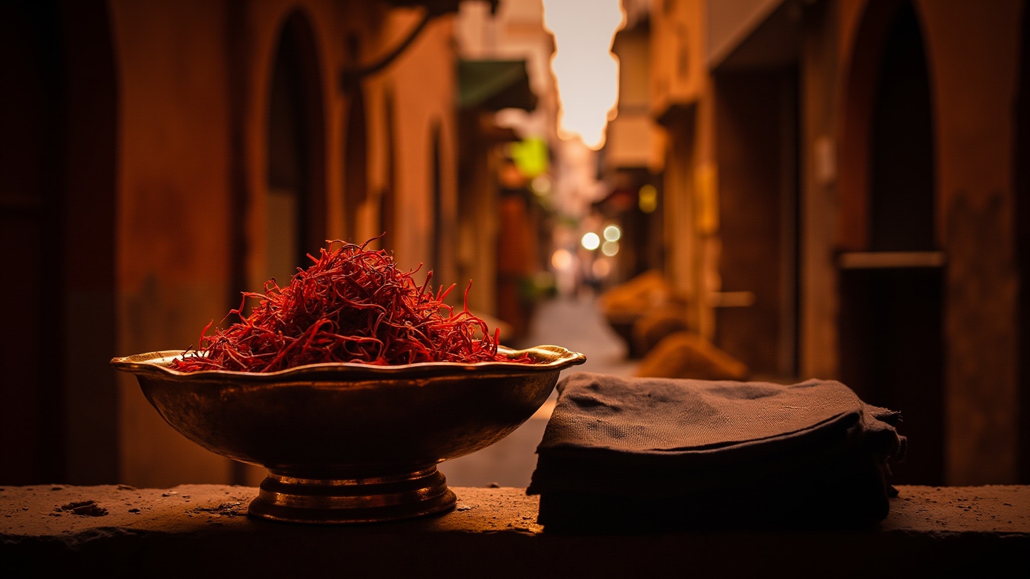 Marrakech Ambra e Zafferano by Tesori d'Oriente. Atmospheric mood