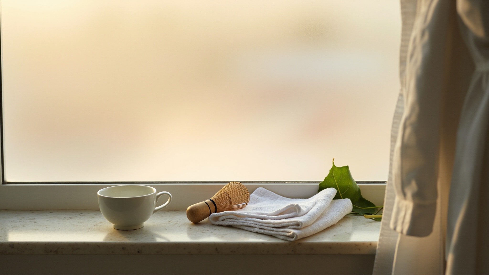 Matcha Green Tea by Tesori d'Oriente. Atmospheric mood