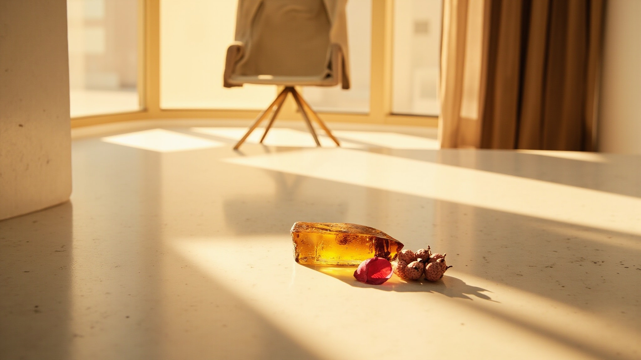 Rose Amber by The 7 Virtues. Atmospheric mood