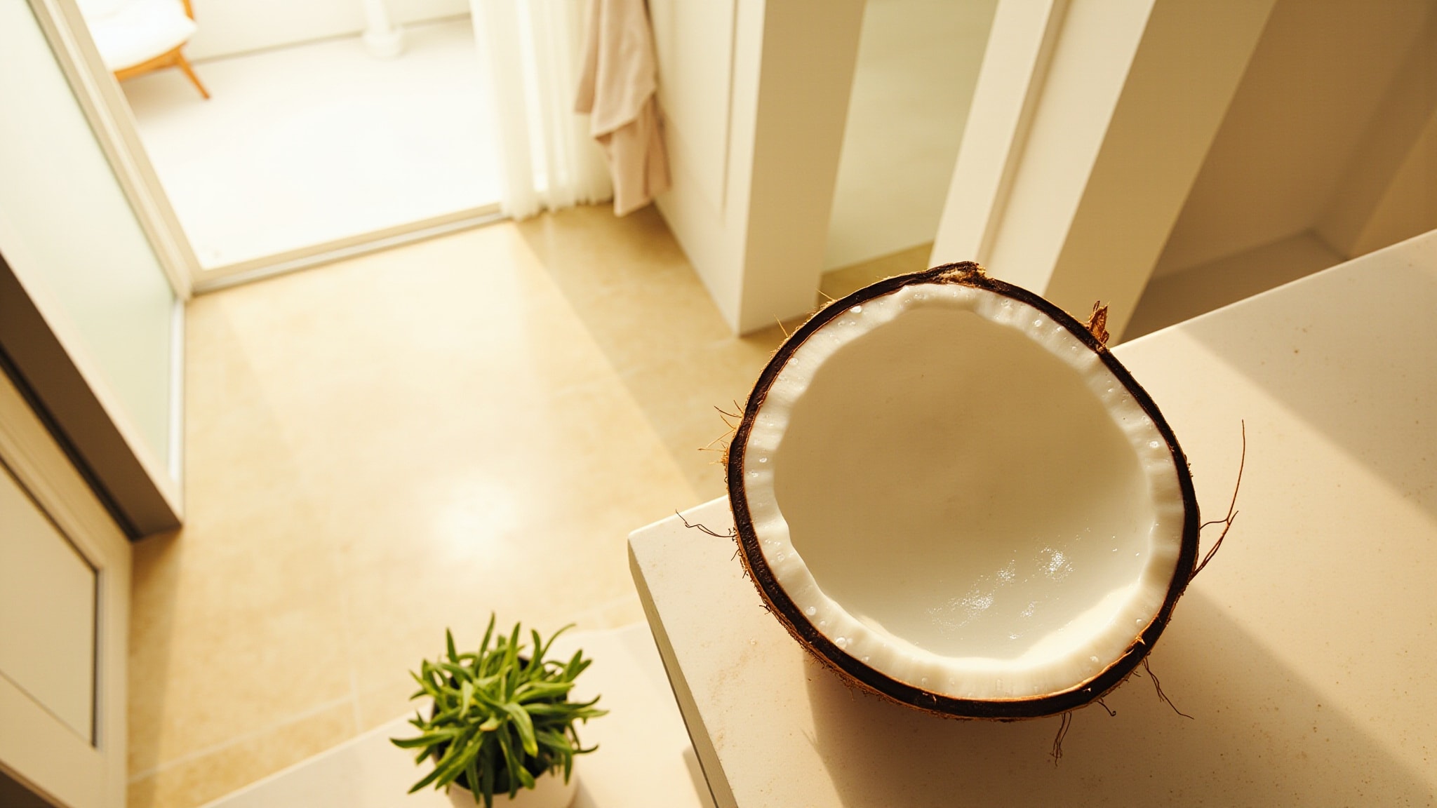Coconut by The Body Shop. Atmospheric mood