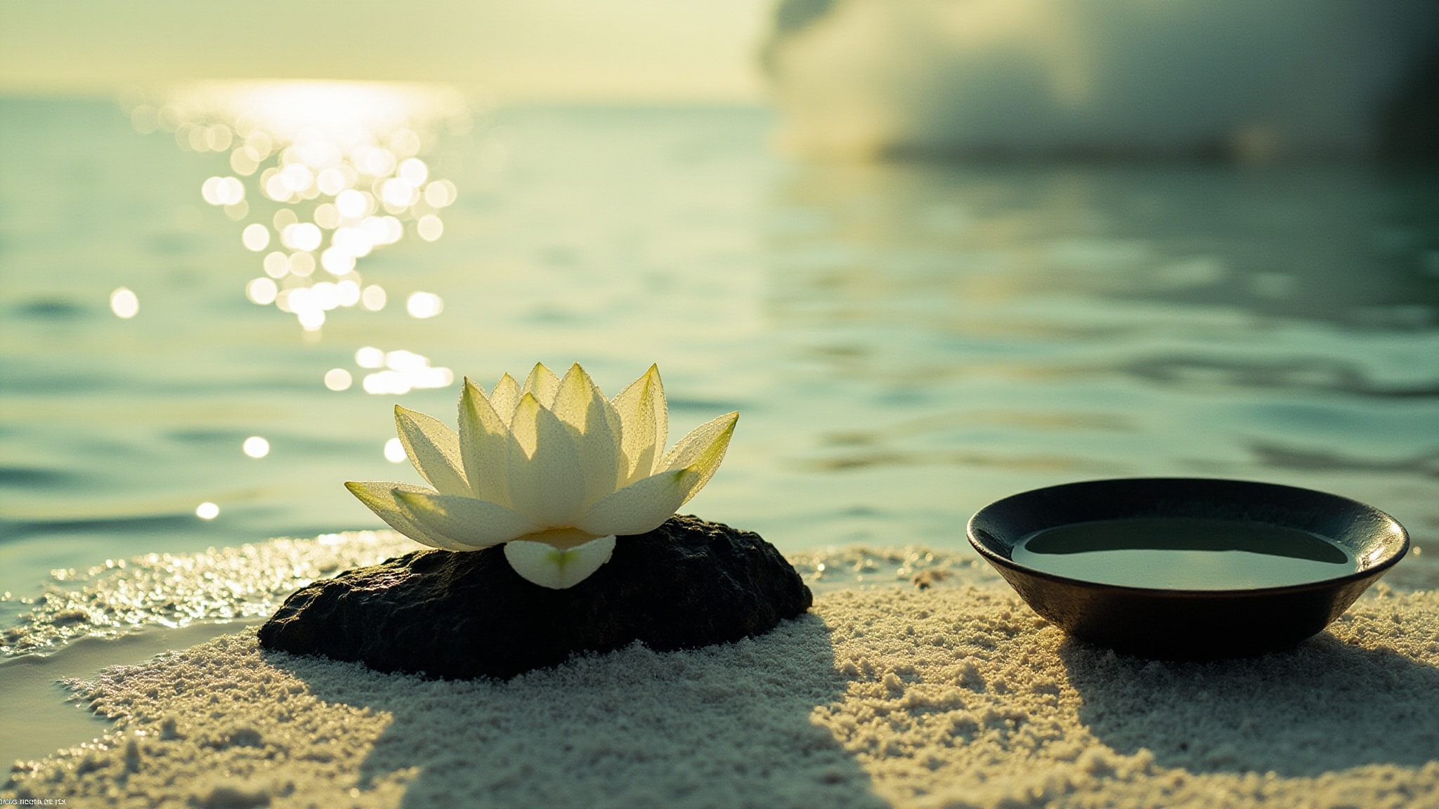 Fijian Water Lotus by The Body Shop. Atmospheric mood