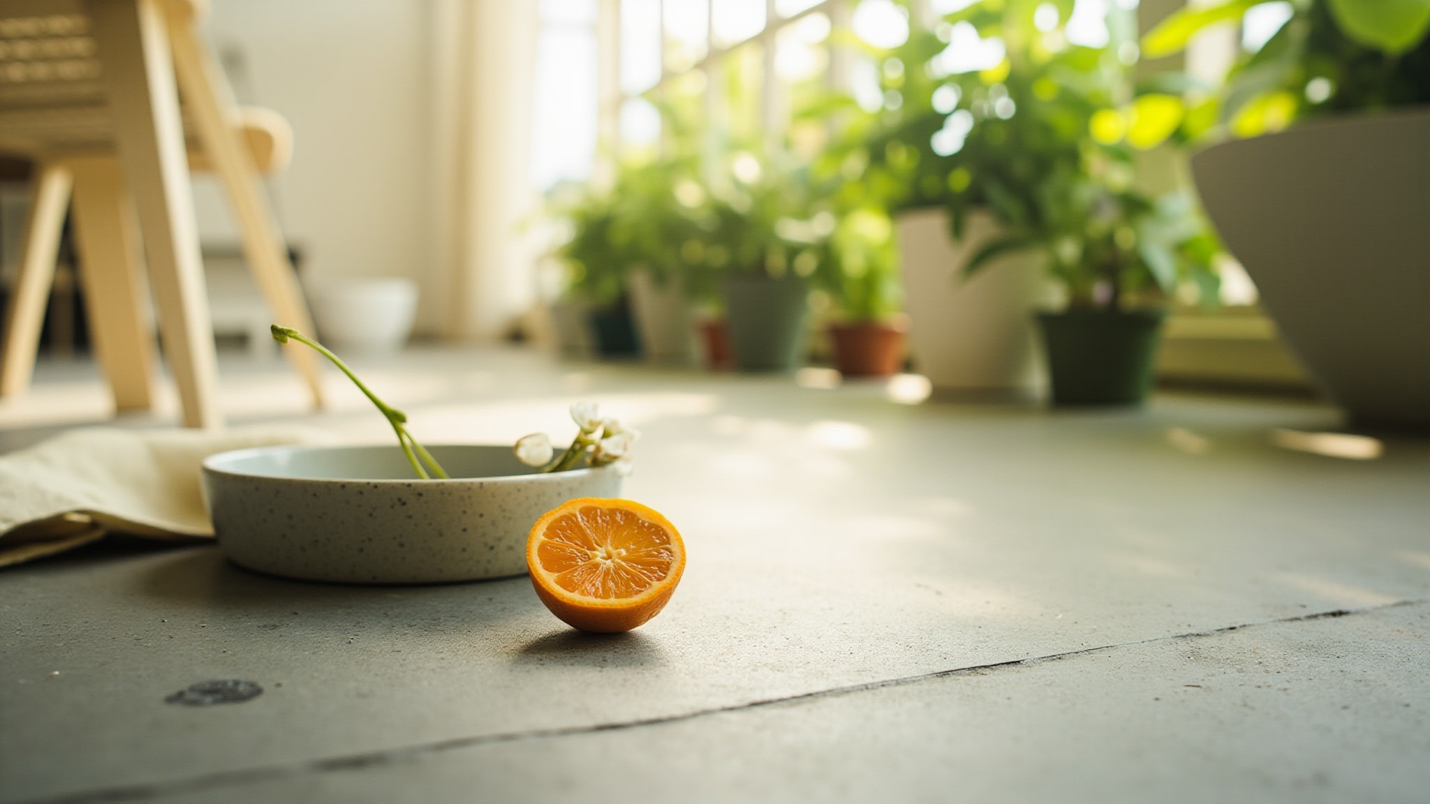 Full Orange Blossom by The Body Shop. Atmospheric mood