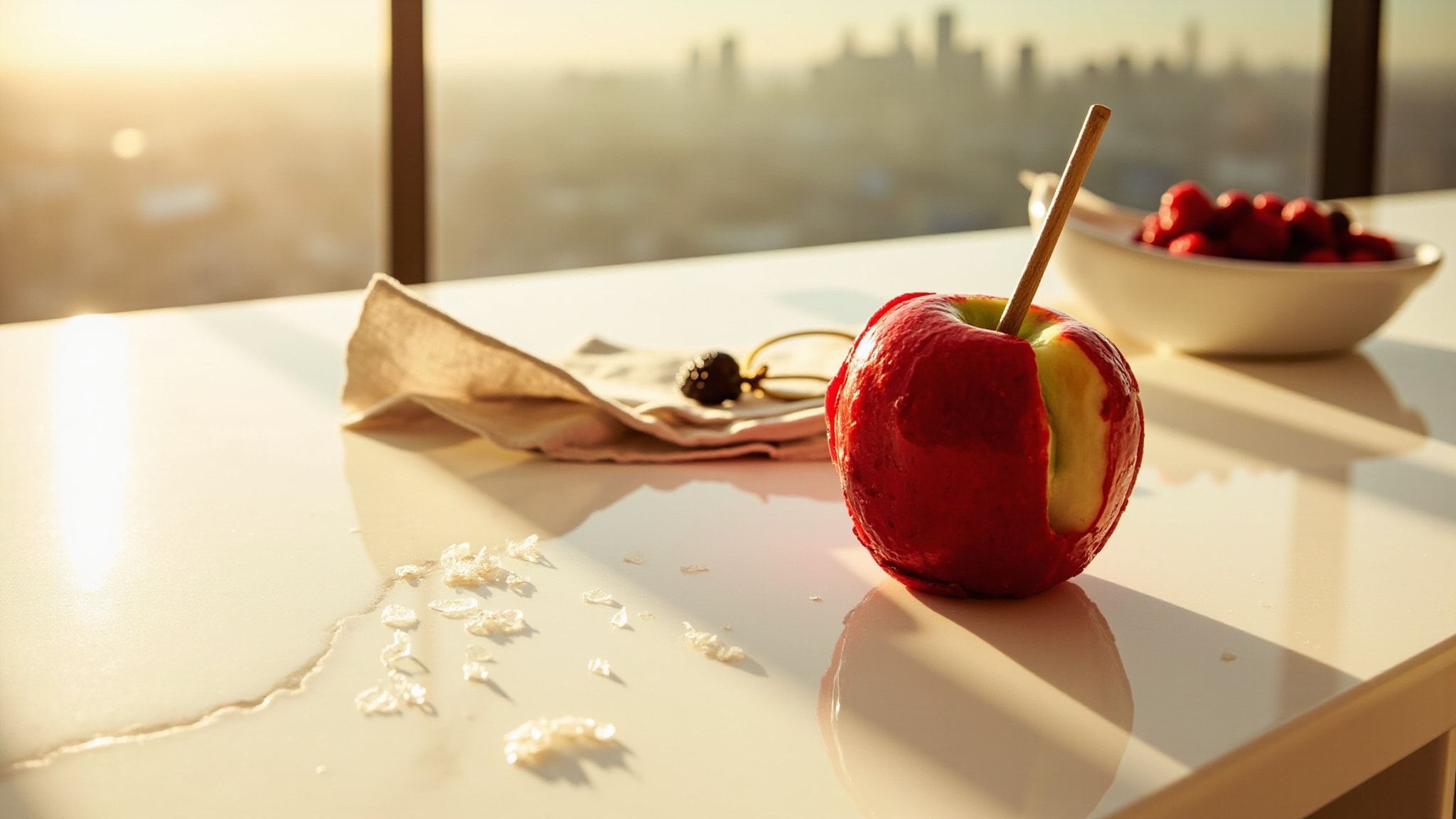 Glazed Apple Shimmer Mist by The Body Shop. Atmospheric mood