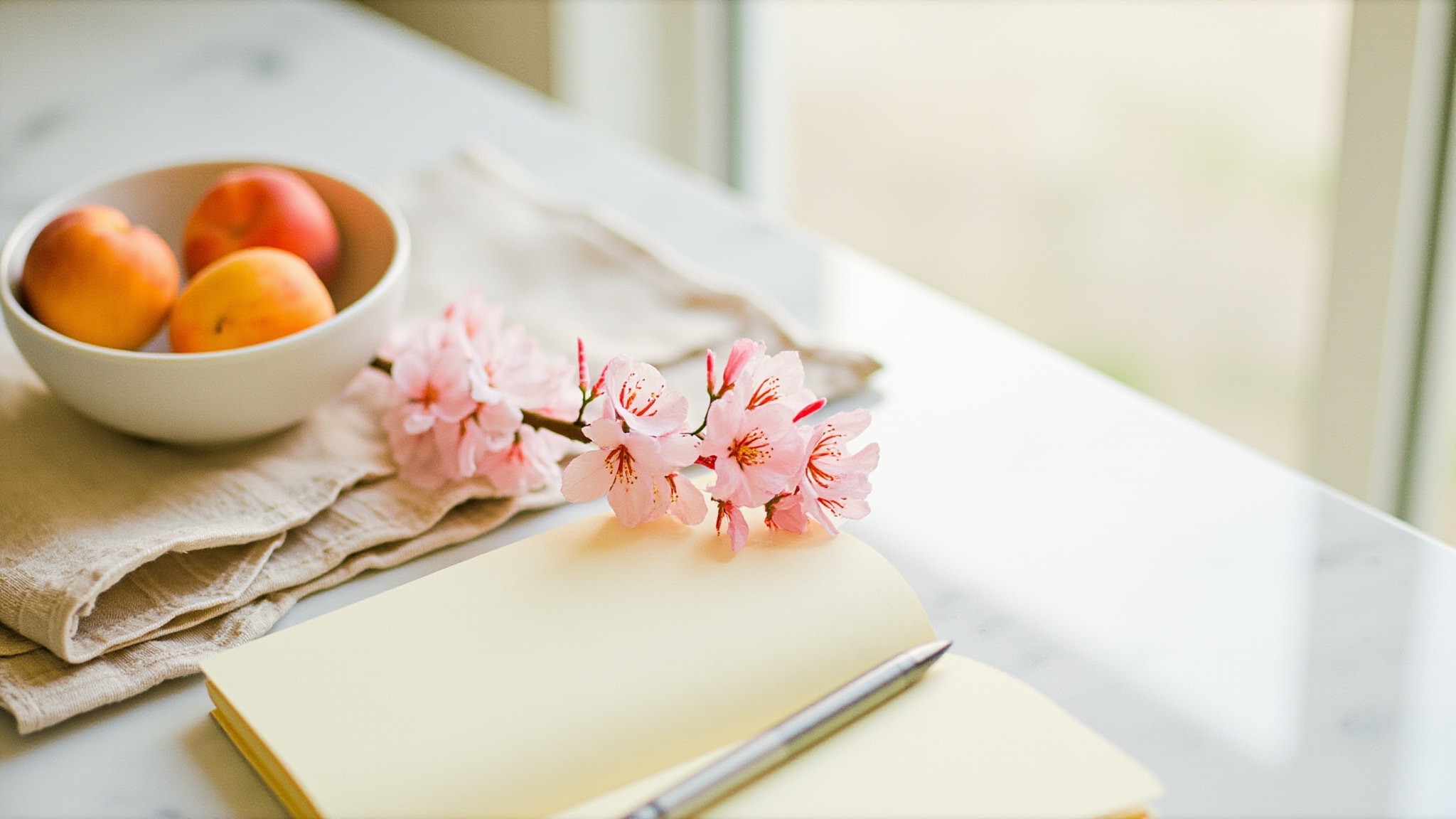 Glowing Cherry Blossom by The Body Shop. Atmospheric mood