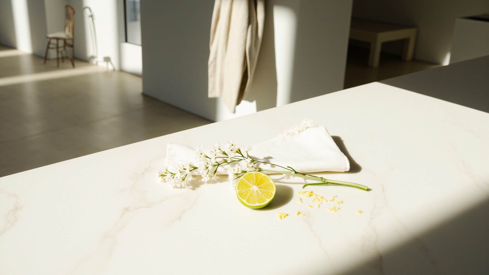 Zesty Lime Blossom by The Body Shop. Atmospheric mood